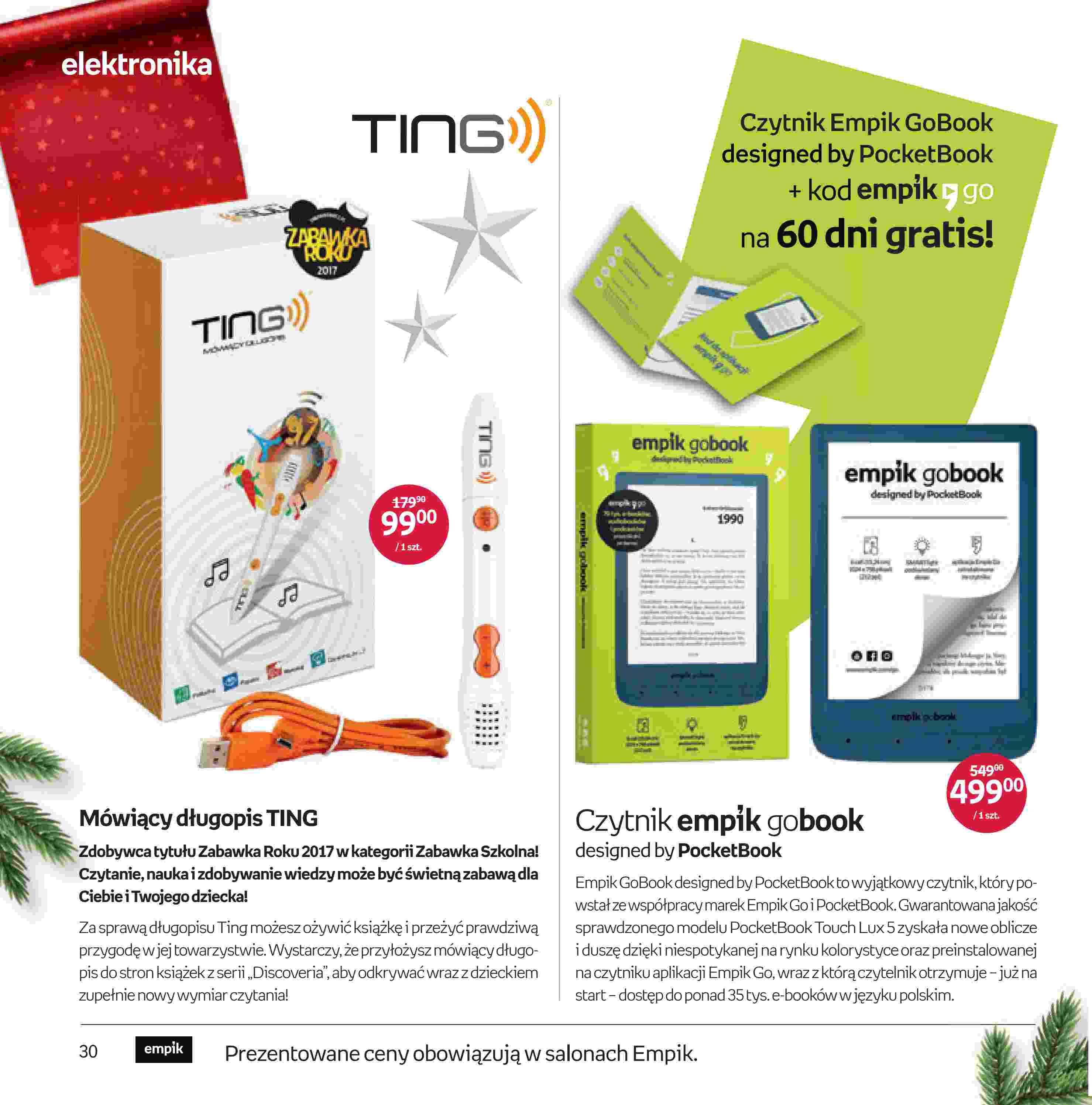 Gazetka promocyjna empik do 24/12/2022 str.30