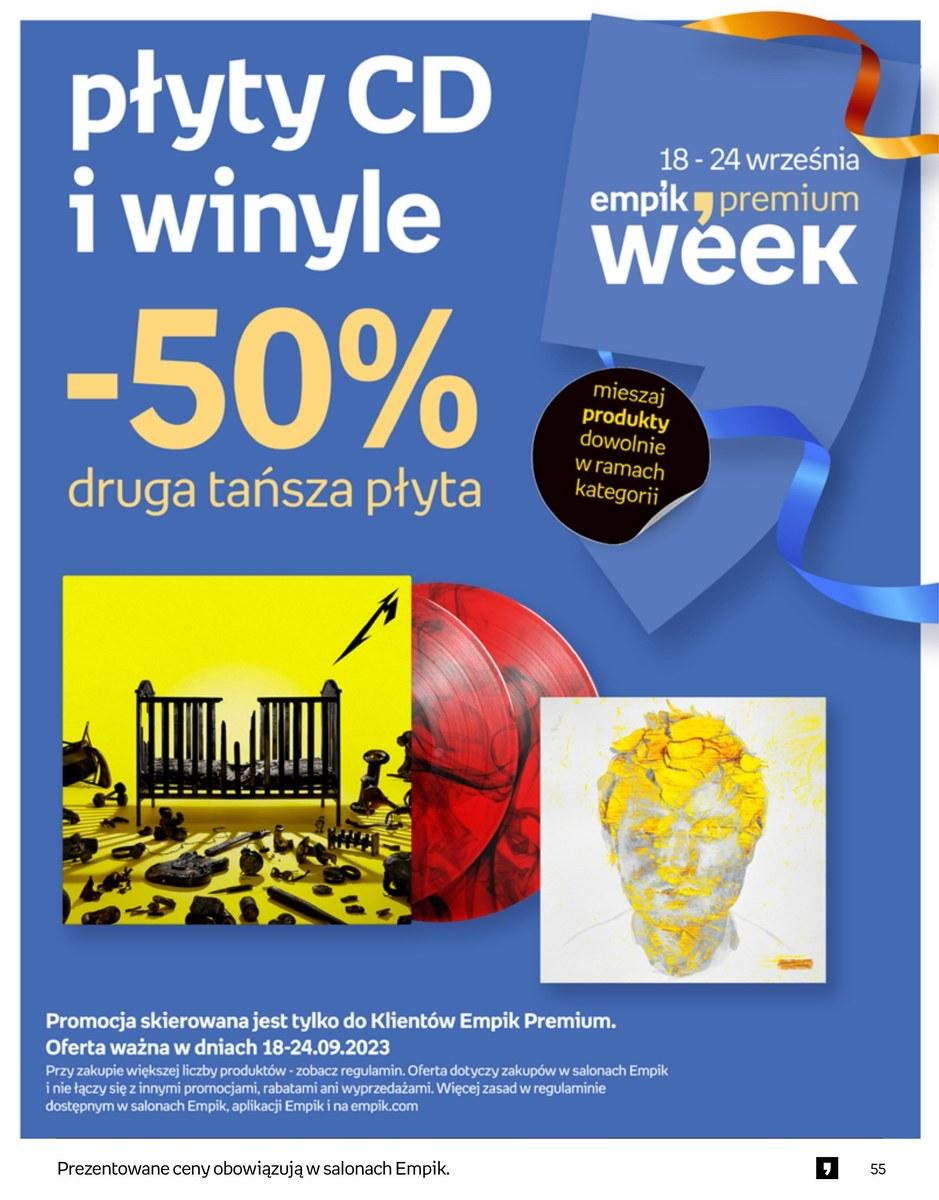 Gazetka promocyjna empik do 26/09/2023 str.55