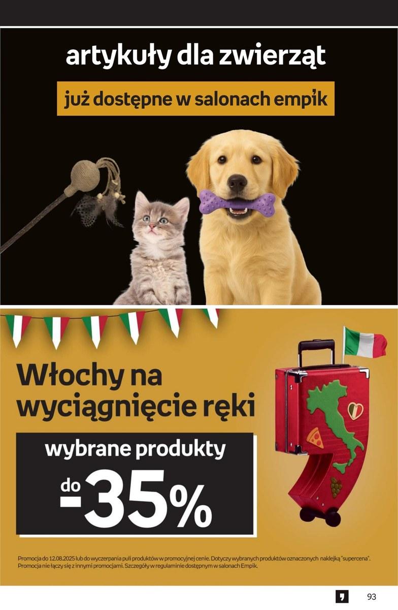 Gazetka promocyjna empik do 12/08/2025 str.93