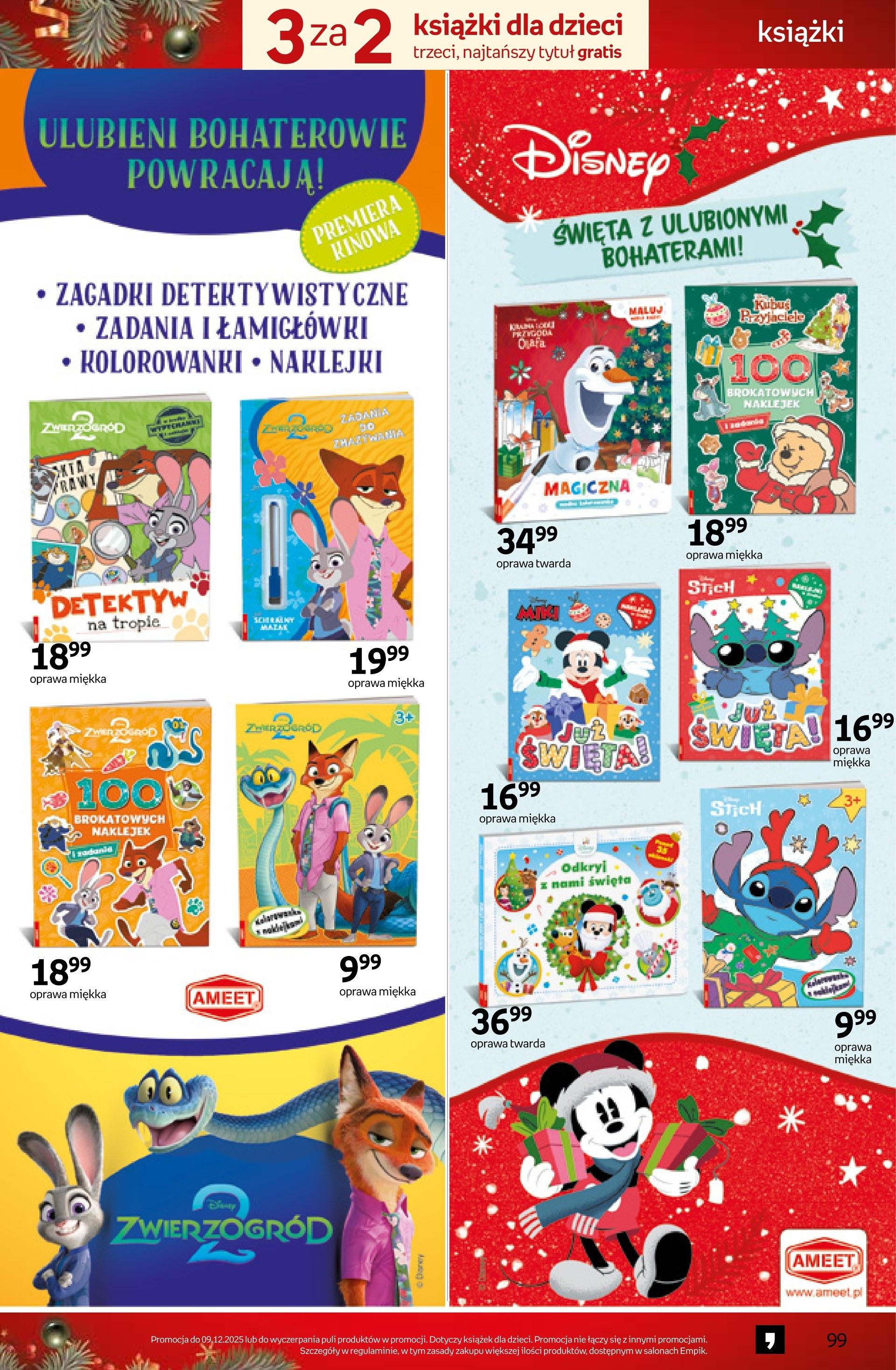 Gazetka promocyjna empik do 09/12/2025 str.99