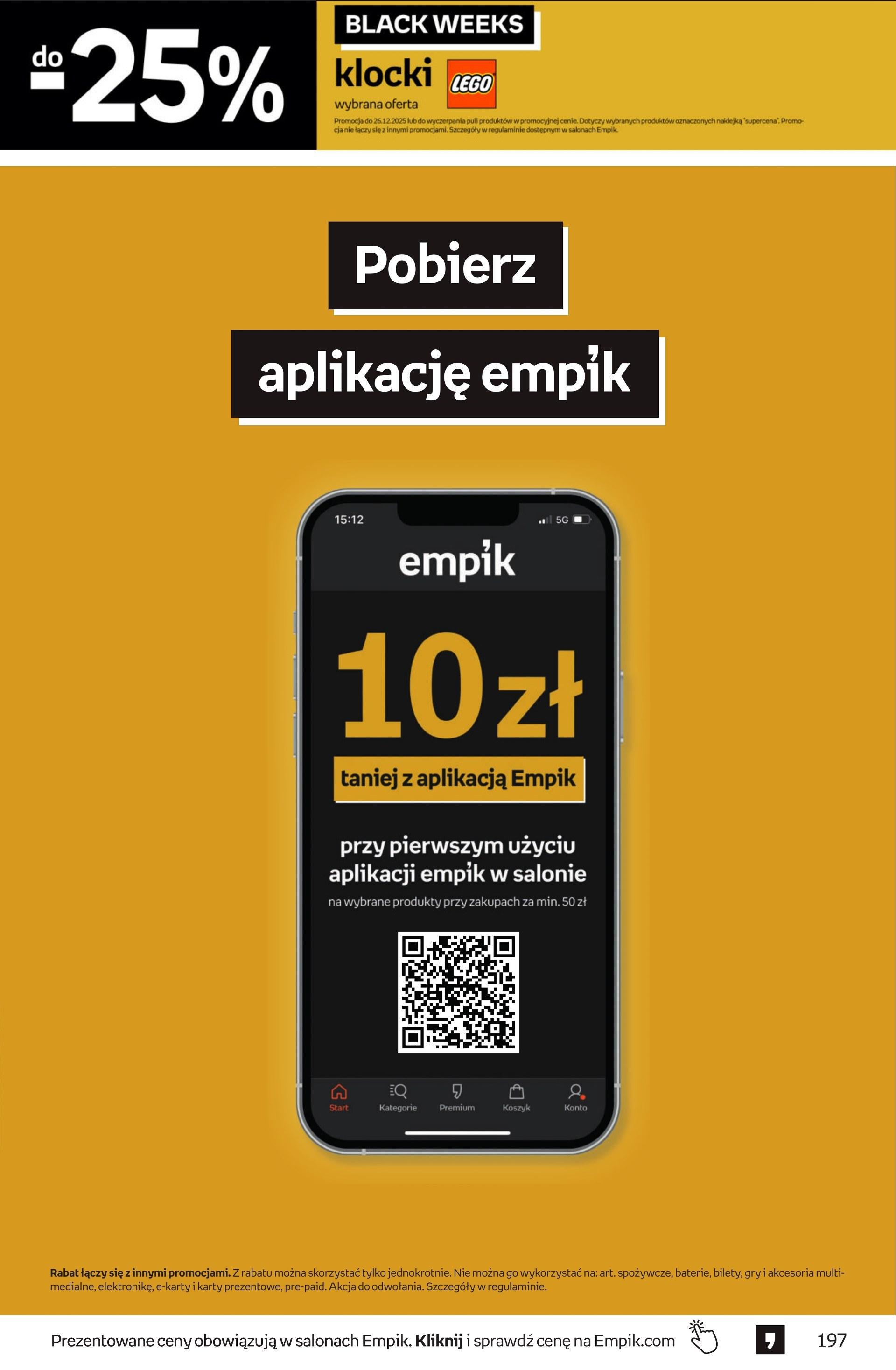Gazetka promocyjna empik do 23/12/2025 str.197