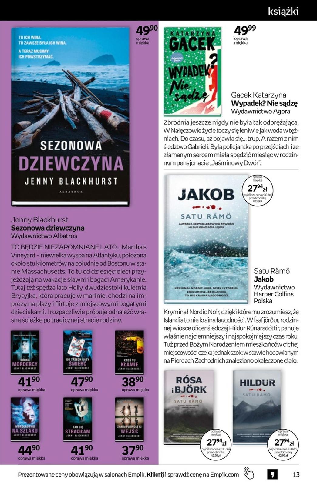 Gazetka promocyjna empik do 17/06/2025 str.13