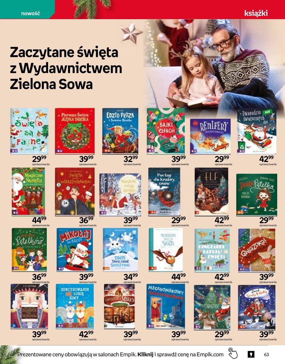 Gazetka promocyjna empik do 24/12/2023 str.63