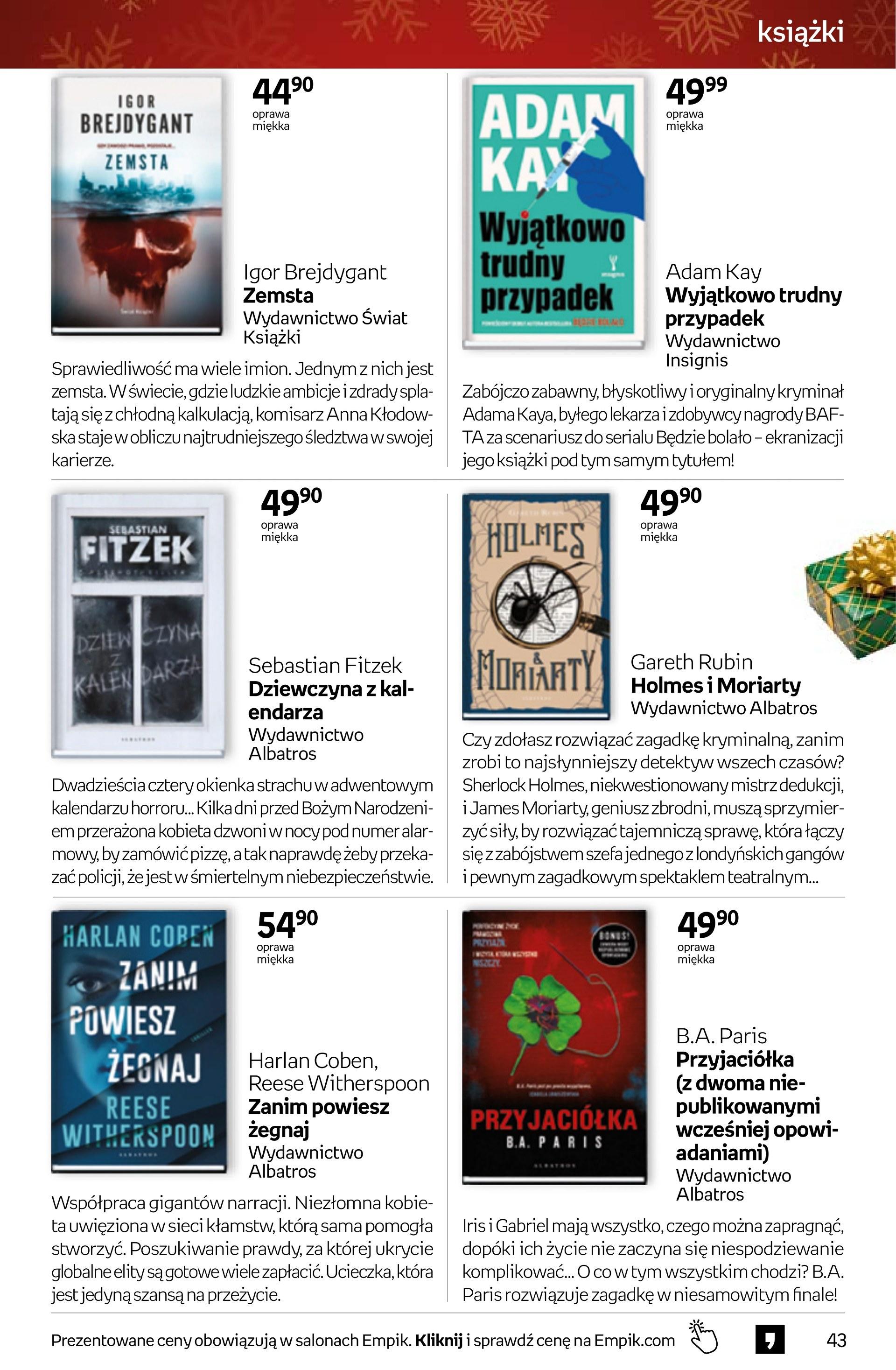 Gazetka promocyjna empik do 09/12/2025 str.43