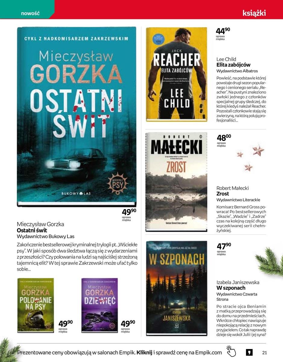 Gazetka promocyjna empik do 24/12/2023 str.21