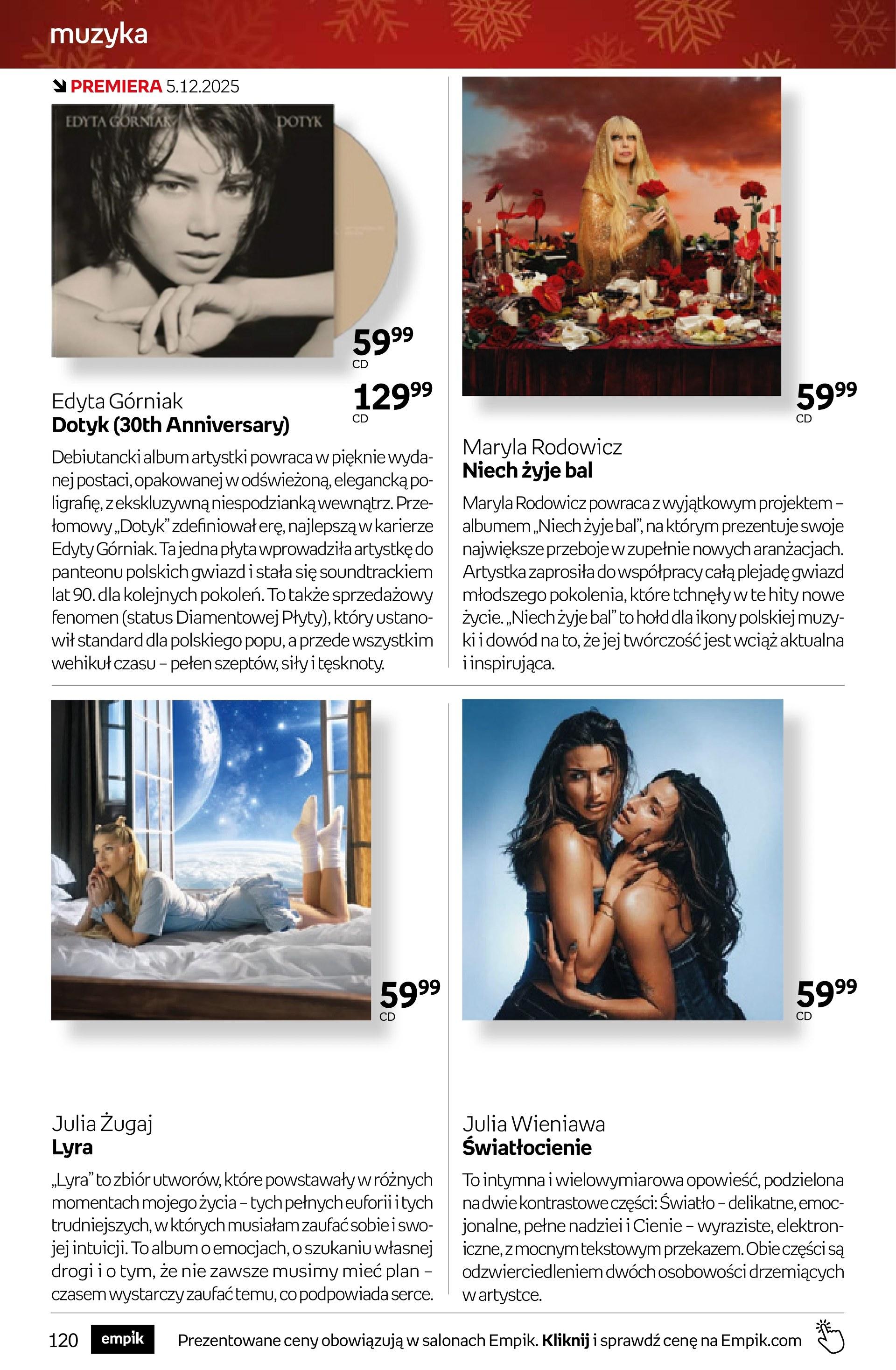 Gazetka promocyjna empik do 09/12/2025 str.120
