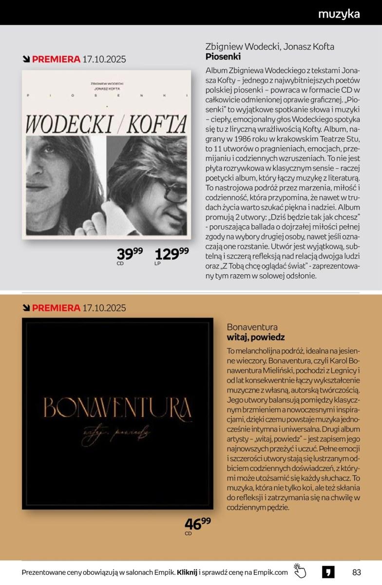 Gazetka promocyjna empik do 28/10/2025 str.83