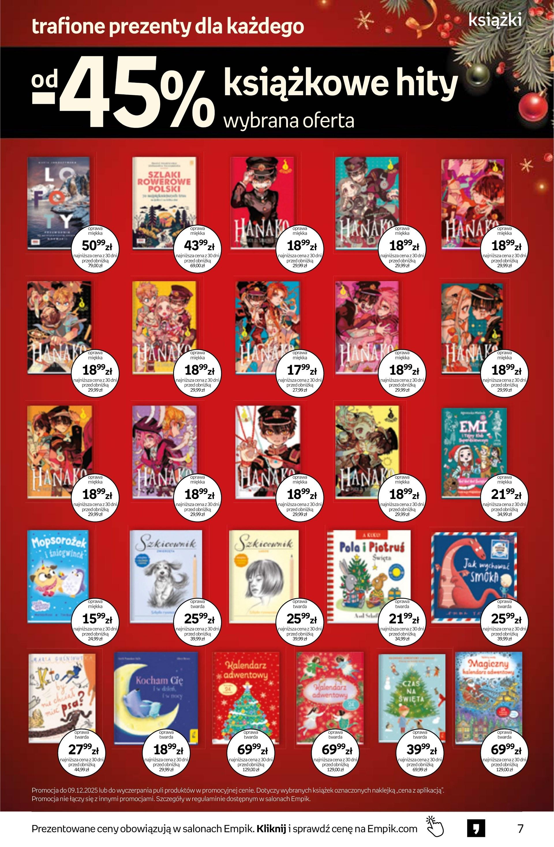 Gazetka promocyjna empik do 09/12/2025 str.7
