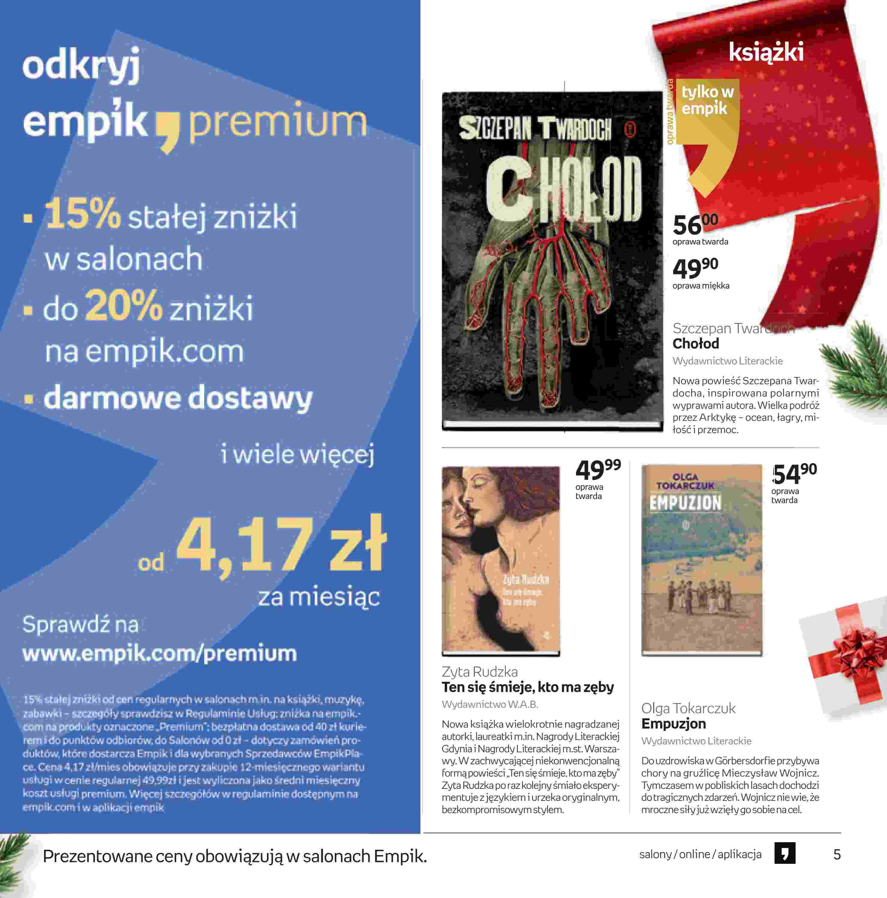 Gazetka promocyjna empik do 24/12/2022 str.5