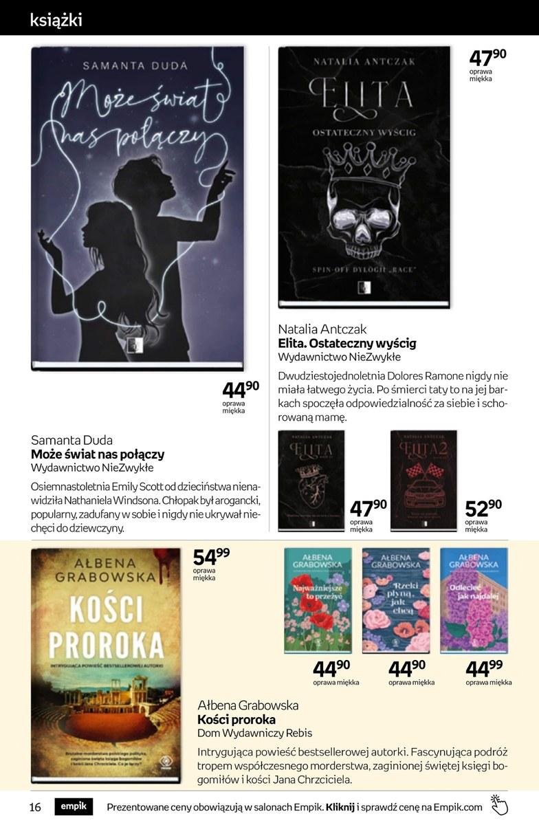 Gazetka promocyjna empik do 23/09/2025 str.16