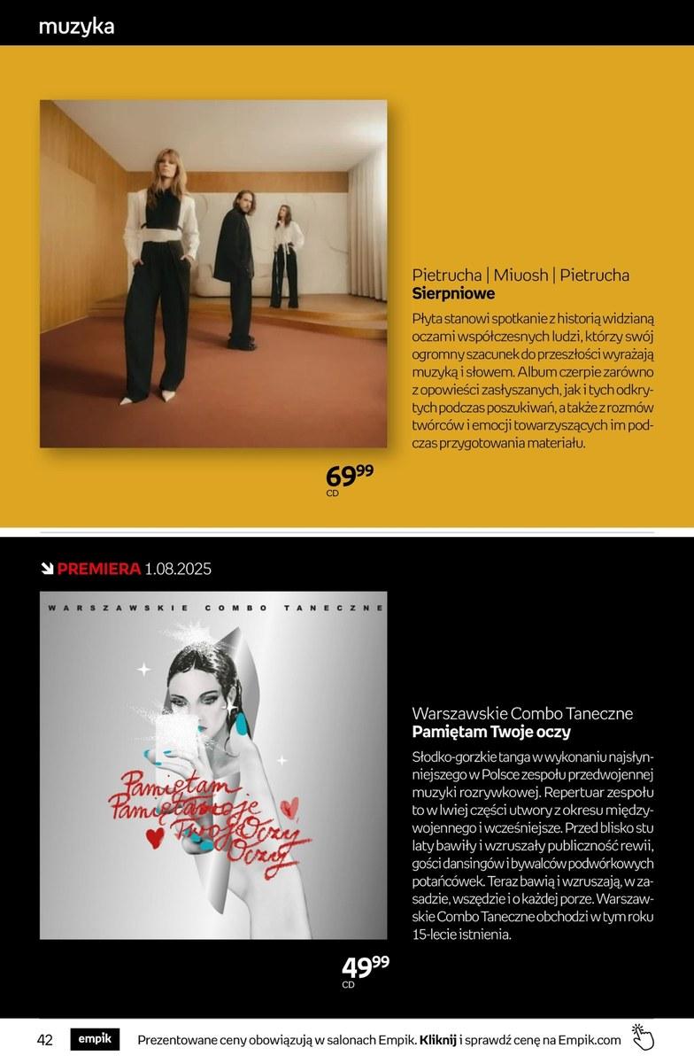 Gazetka promocyjna empik do 12/08/2025 str.42