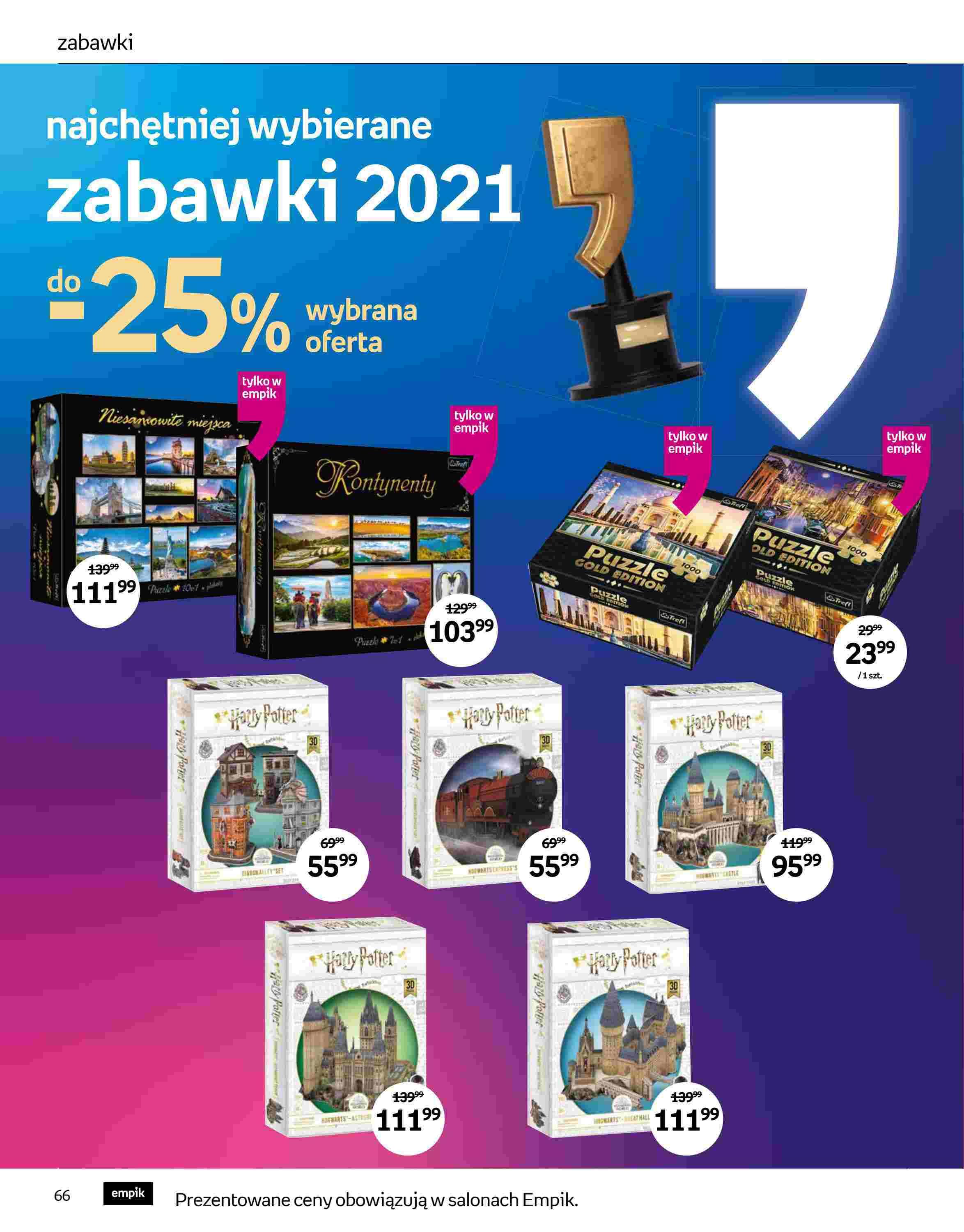 Gazetka promocyjna empik do 22/02/2022 str.66