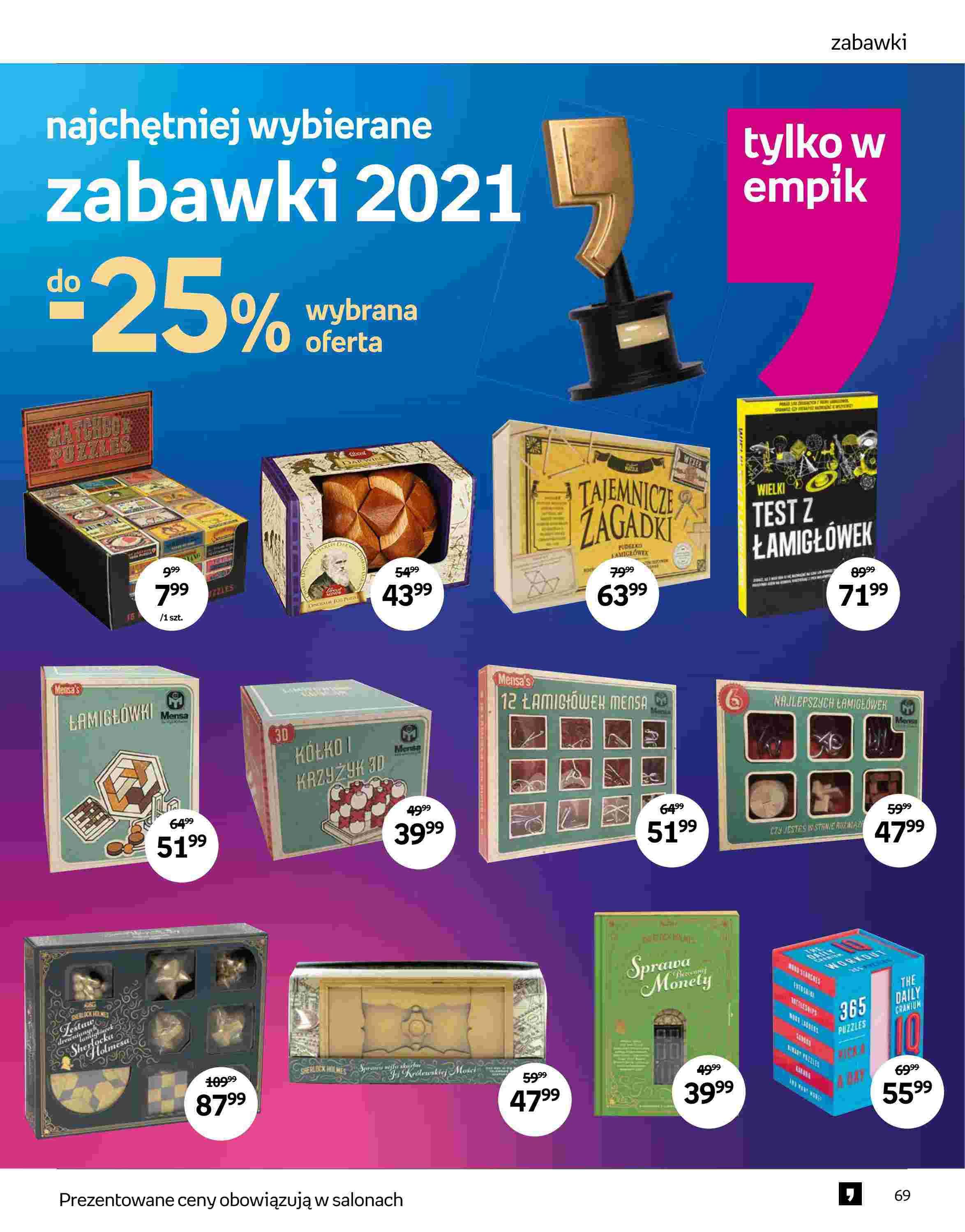 Gazetka promocyjna empik do 22/02/2022 str.69