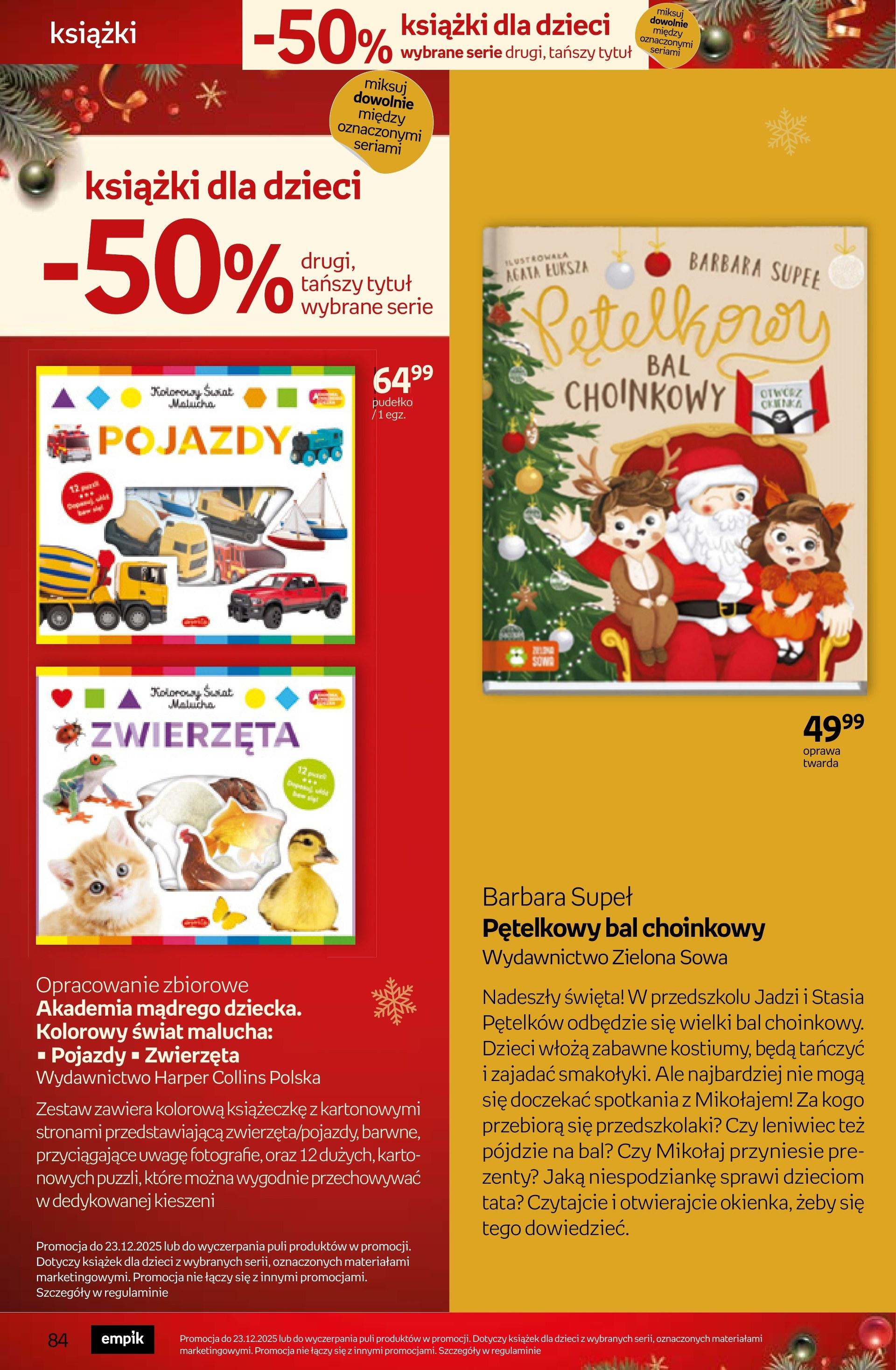 Gazetka promocyjna empik do 23/12/2025 str.84