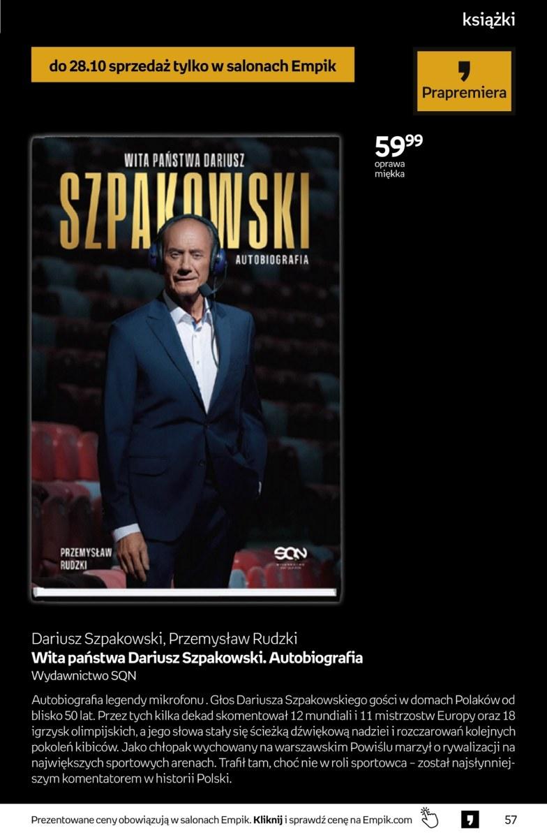 Gazetka promocyjna empik do 28/10/2025 str.57