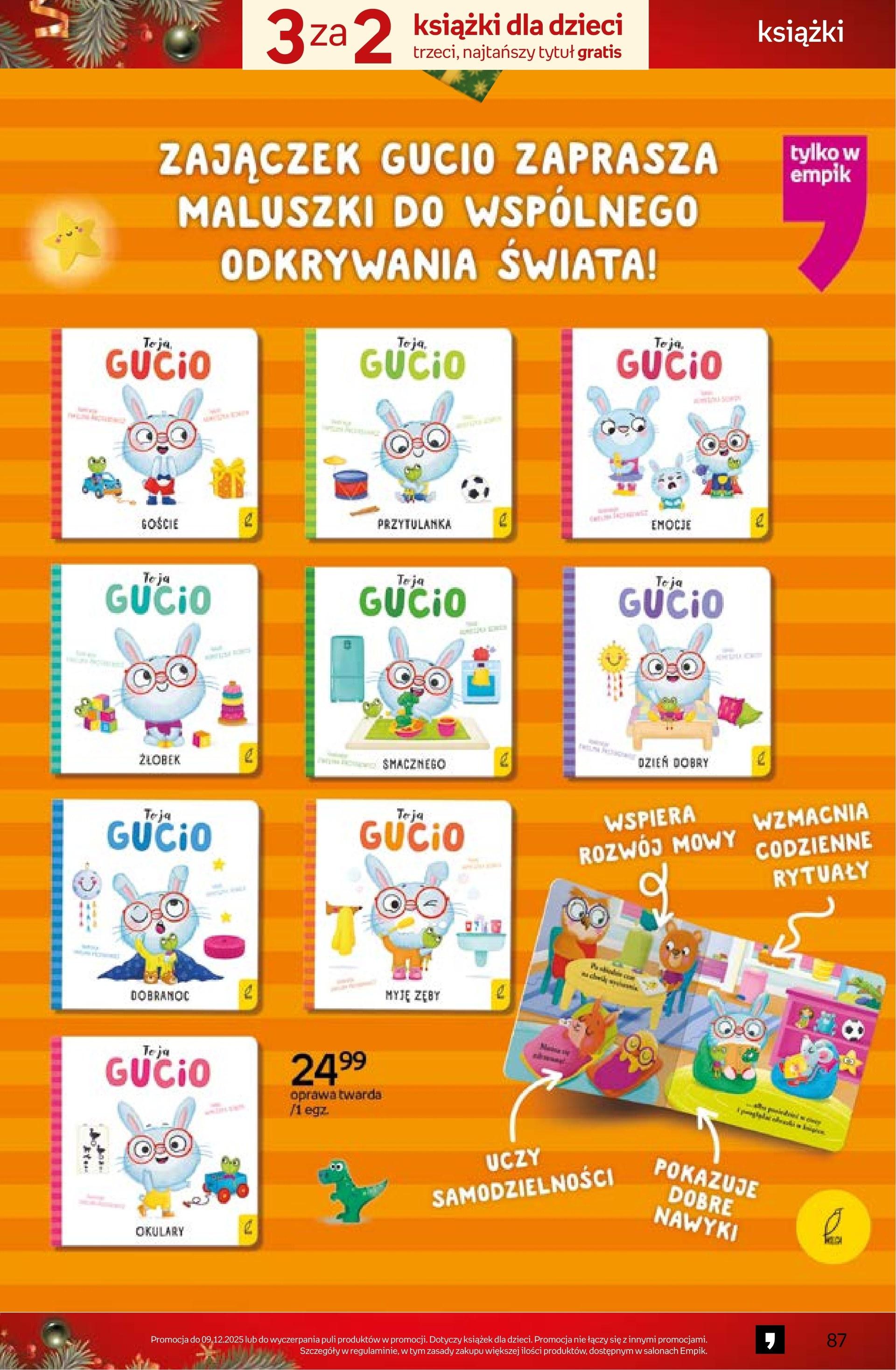 Gazetka promocyjna empik do 09/12/2025 str.87