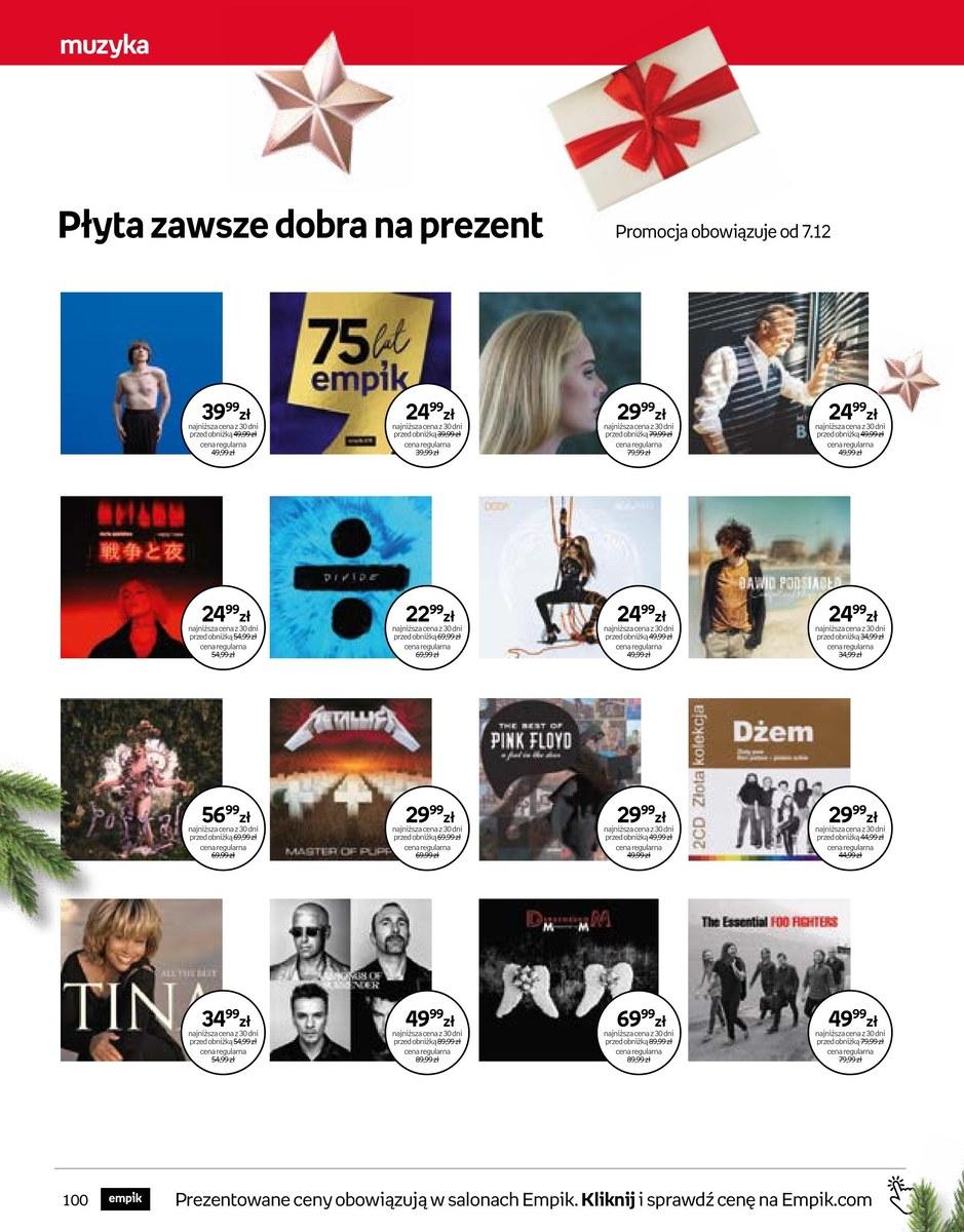 Gazetka promocyjna empik do 24/12/2023 str.100