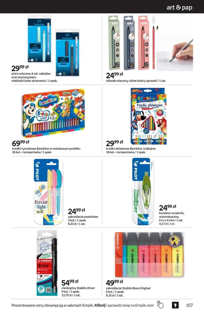 Gazetka promocyjna empik do 28/10/2025 str.107