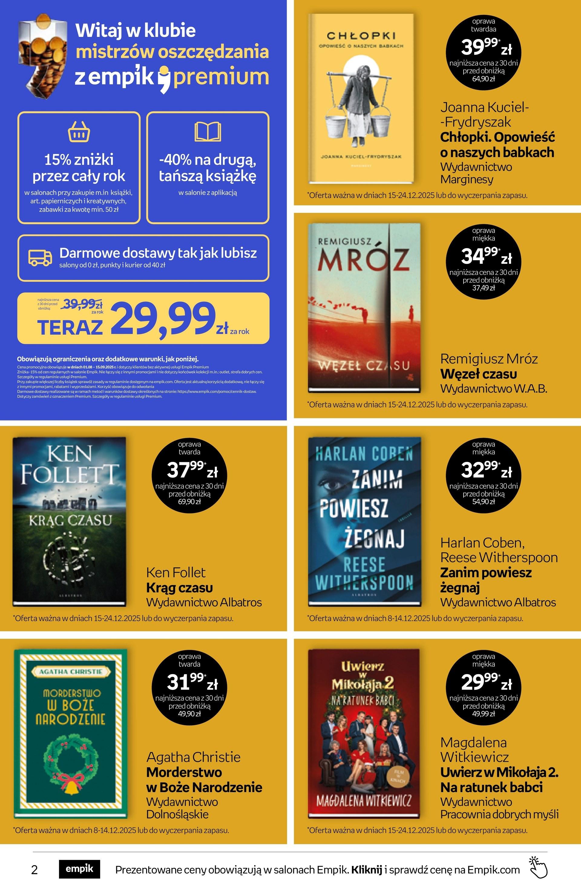 Gazetka promocyjna empik do 23/12/2025 str.2