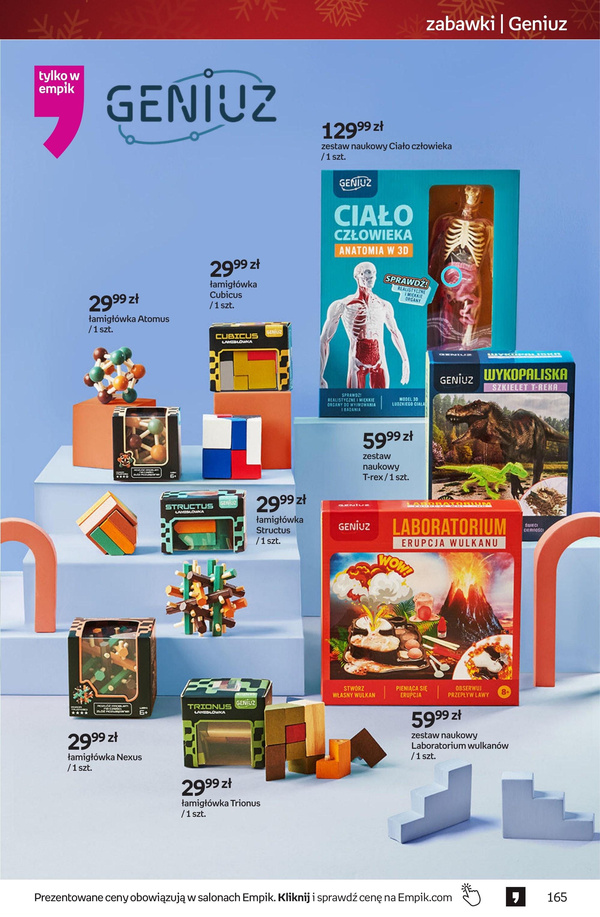 Gazetka promocyjna empik do 09/12/2025 str.165