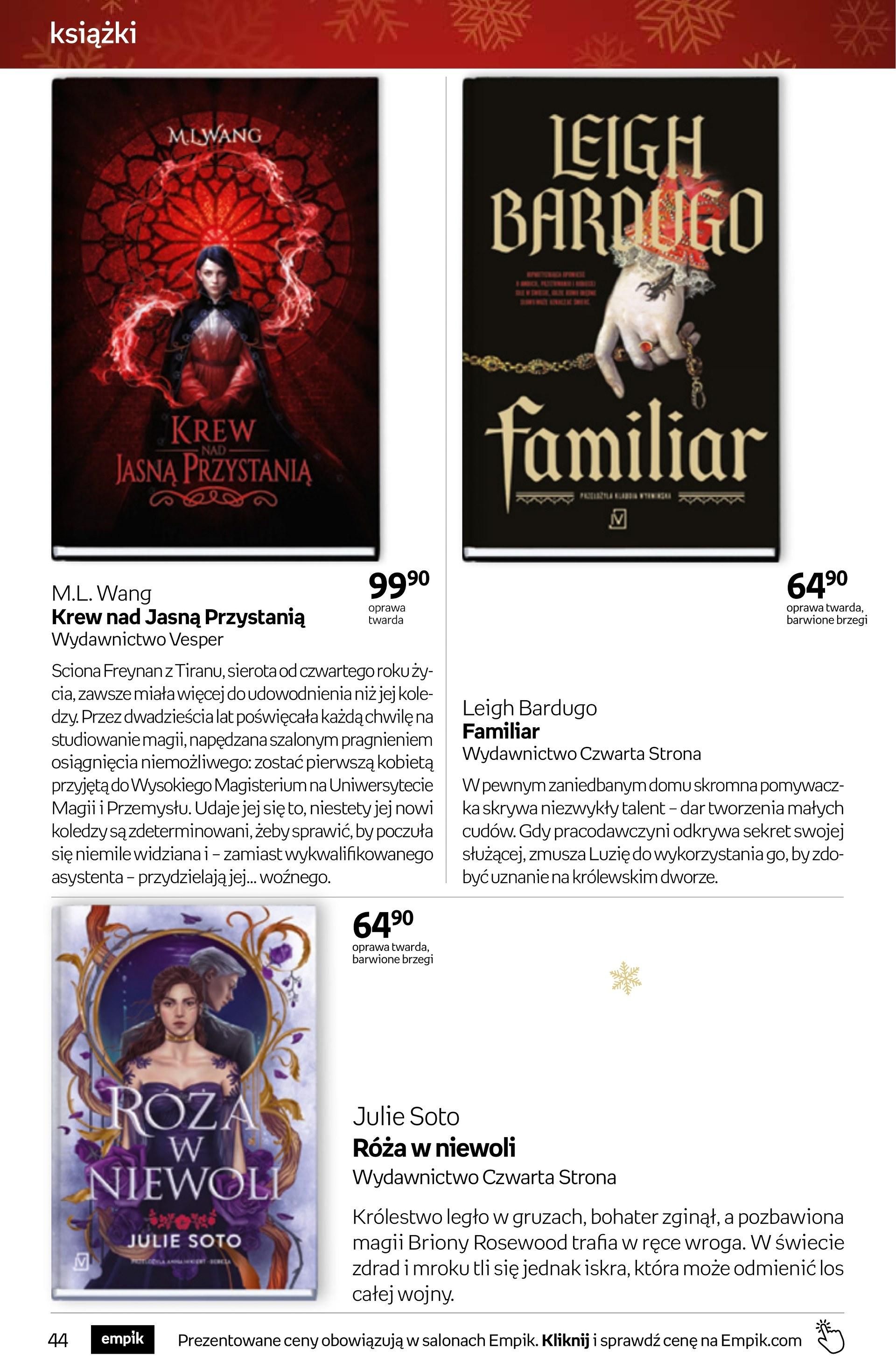 Gazetka promocyjna empik do 23/12/2025 str.44