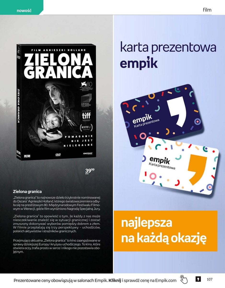 Gazetka promocyjna empik do 24/12/2023 str.107