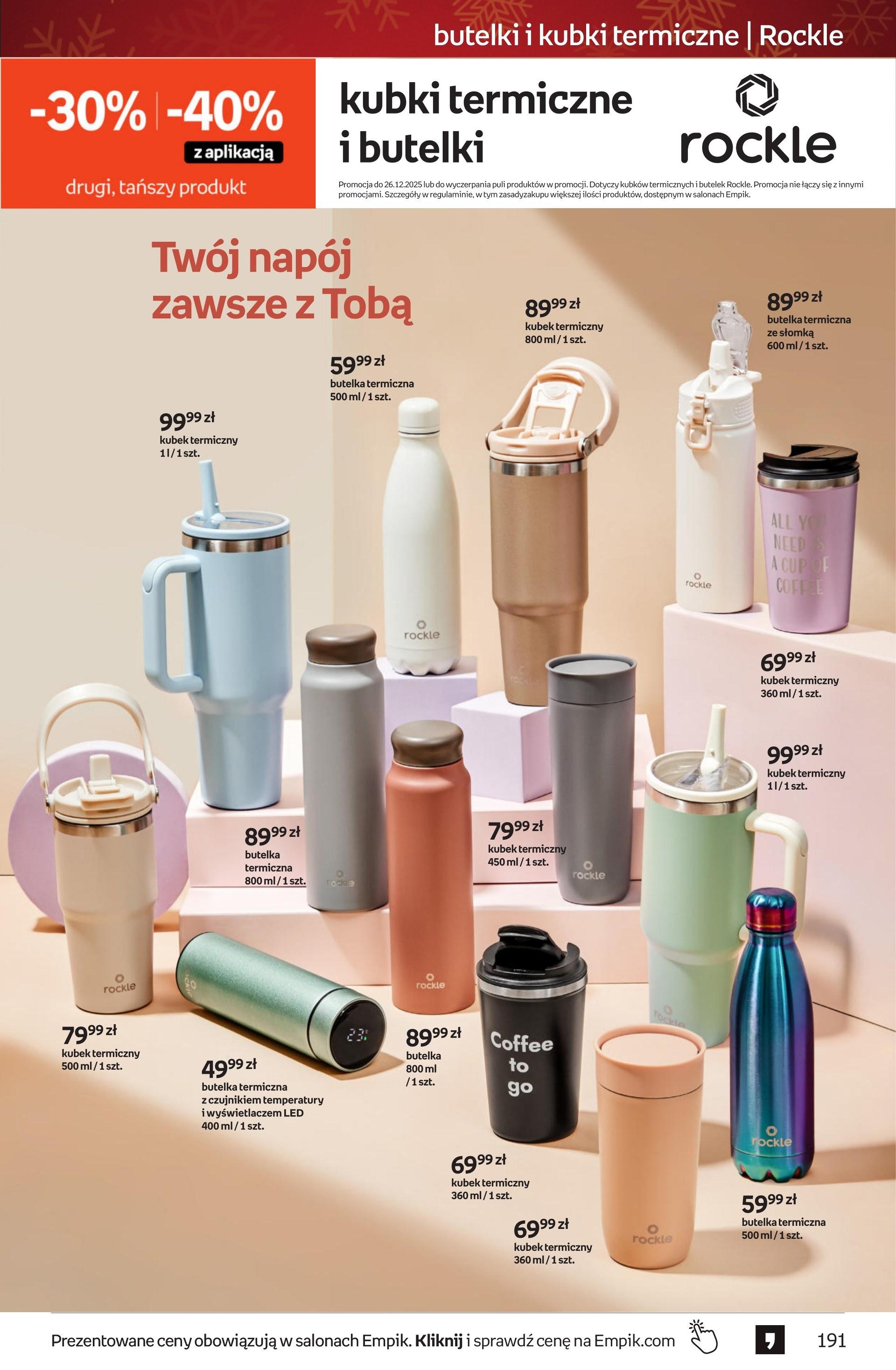 Gazetka promocyjna empik do 23/12/2025 str.191