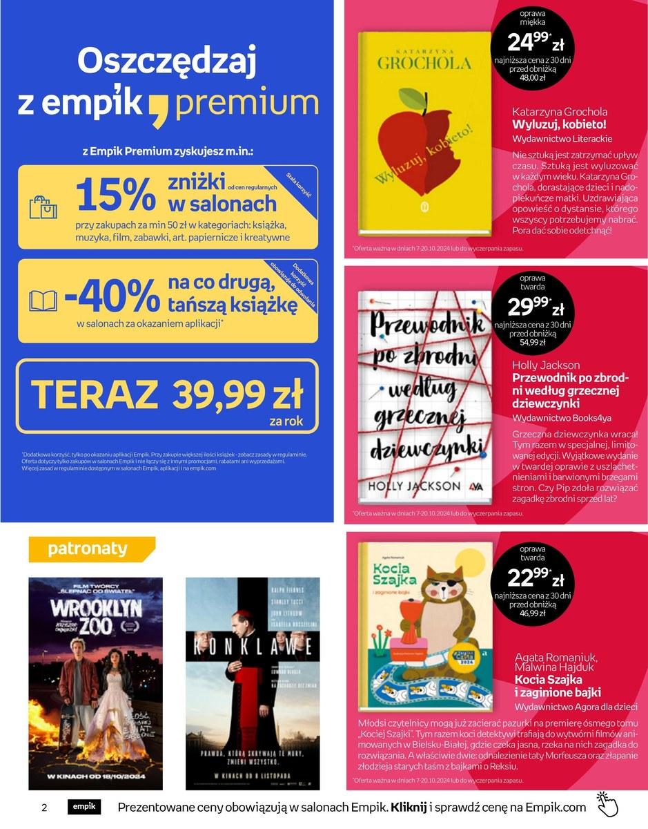 Gazetka promocyjna empik do 22/10/2024 str.2