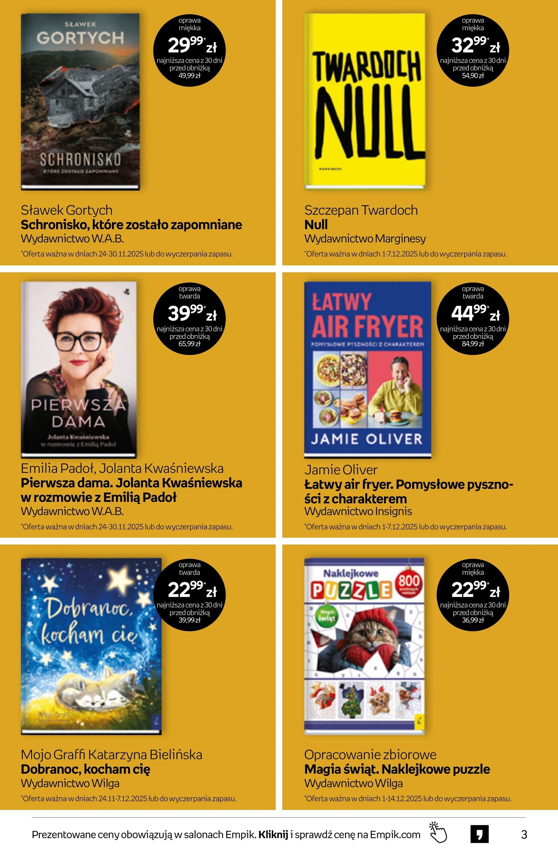 Gazetka promocyjna empik do 09/12/2025 str.3