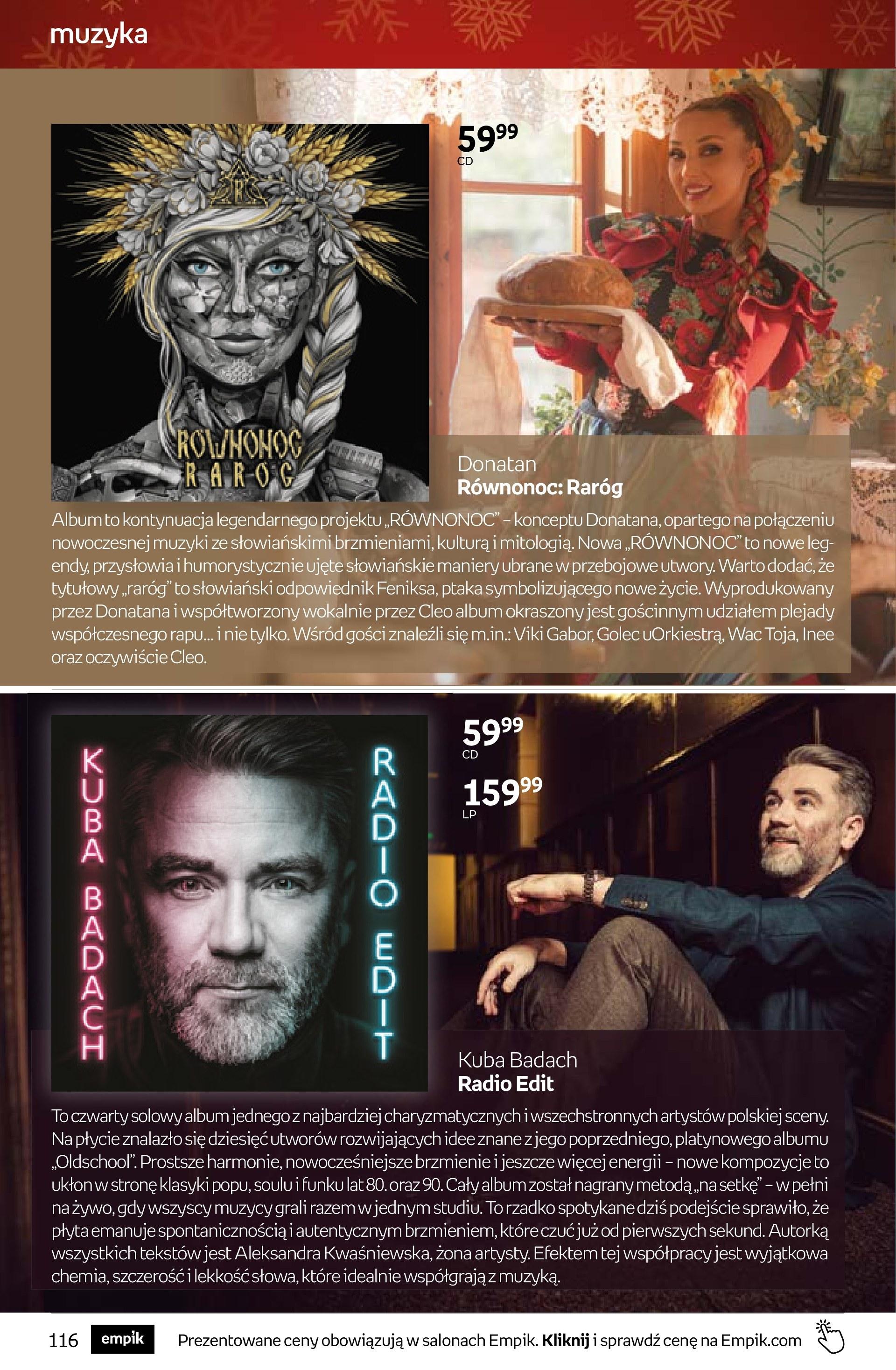 Gazetka promocyjna empik do 23/12/2025 str.116