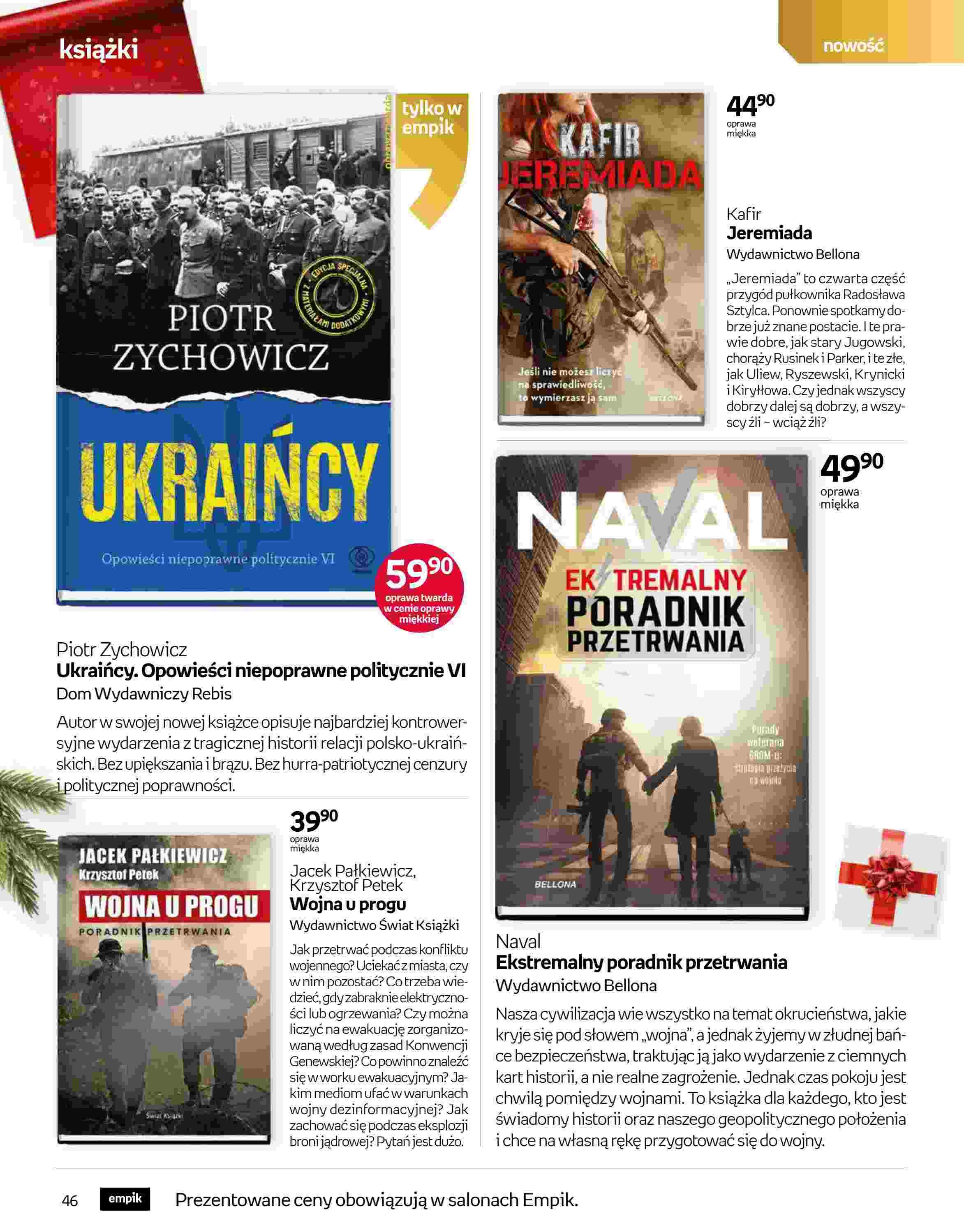 Gazetka promocyjna empik do 24/12/2022 str.46