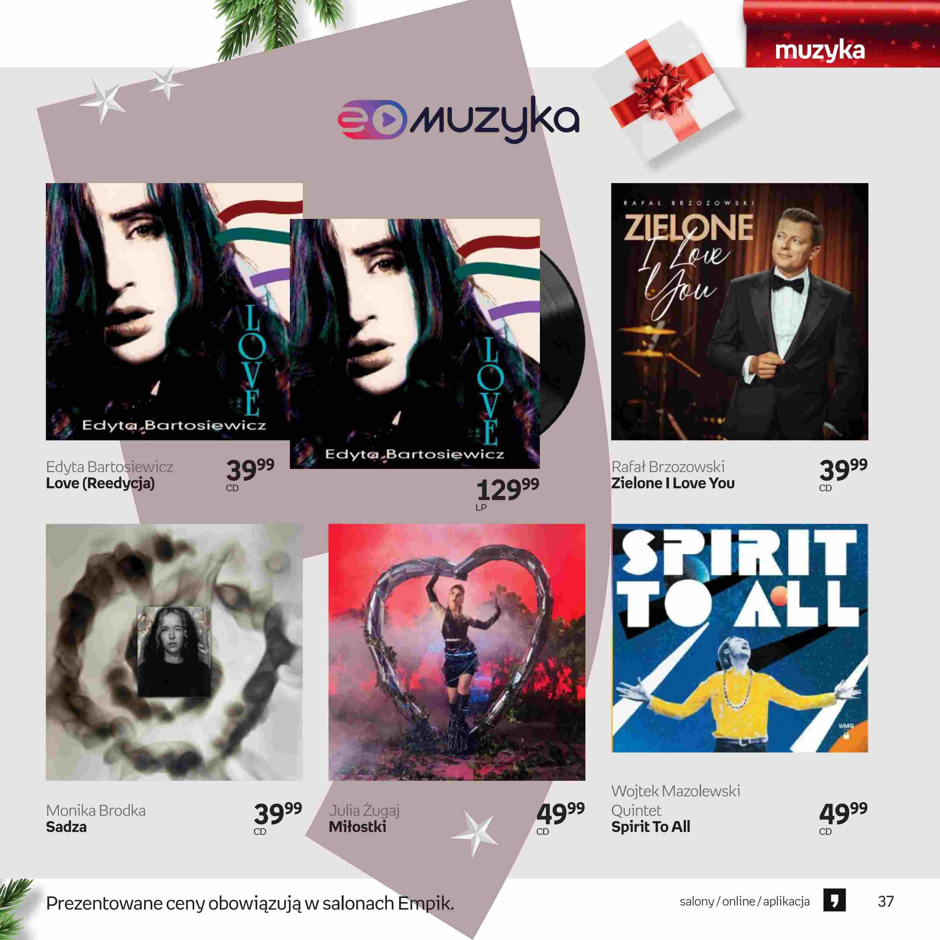 Gazetka promocyjna empik do 24/12/2022 str.37