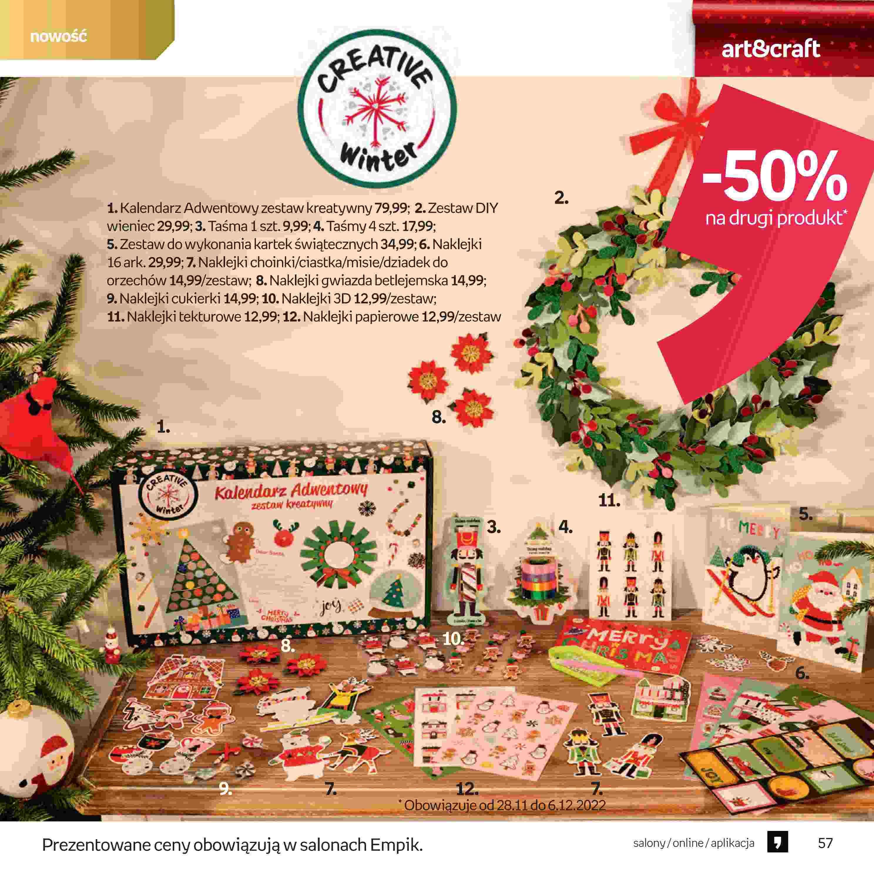 Gazetka promocyjna empik do 24/12/2022 str.57