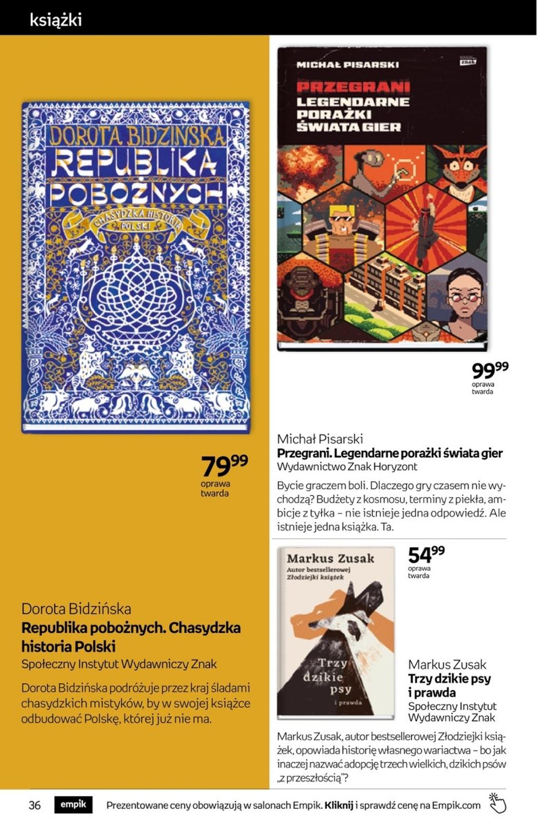 Gazetka promocyjna empik do 11/11/2025 str.36