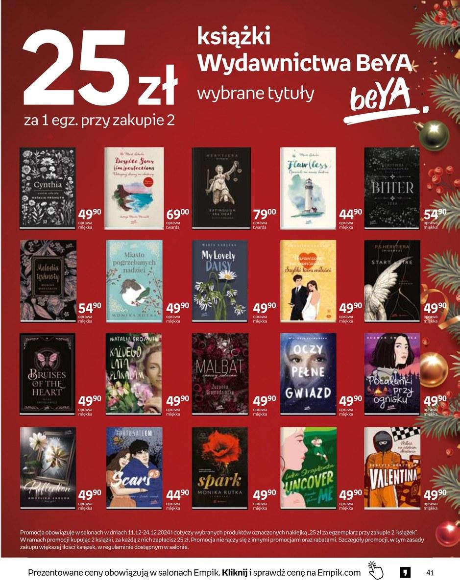 Gazetka promocyjna empik do 24/12/2024 str.41