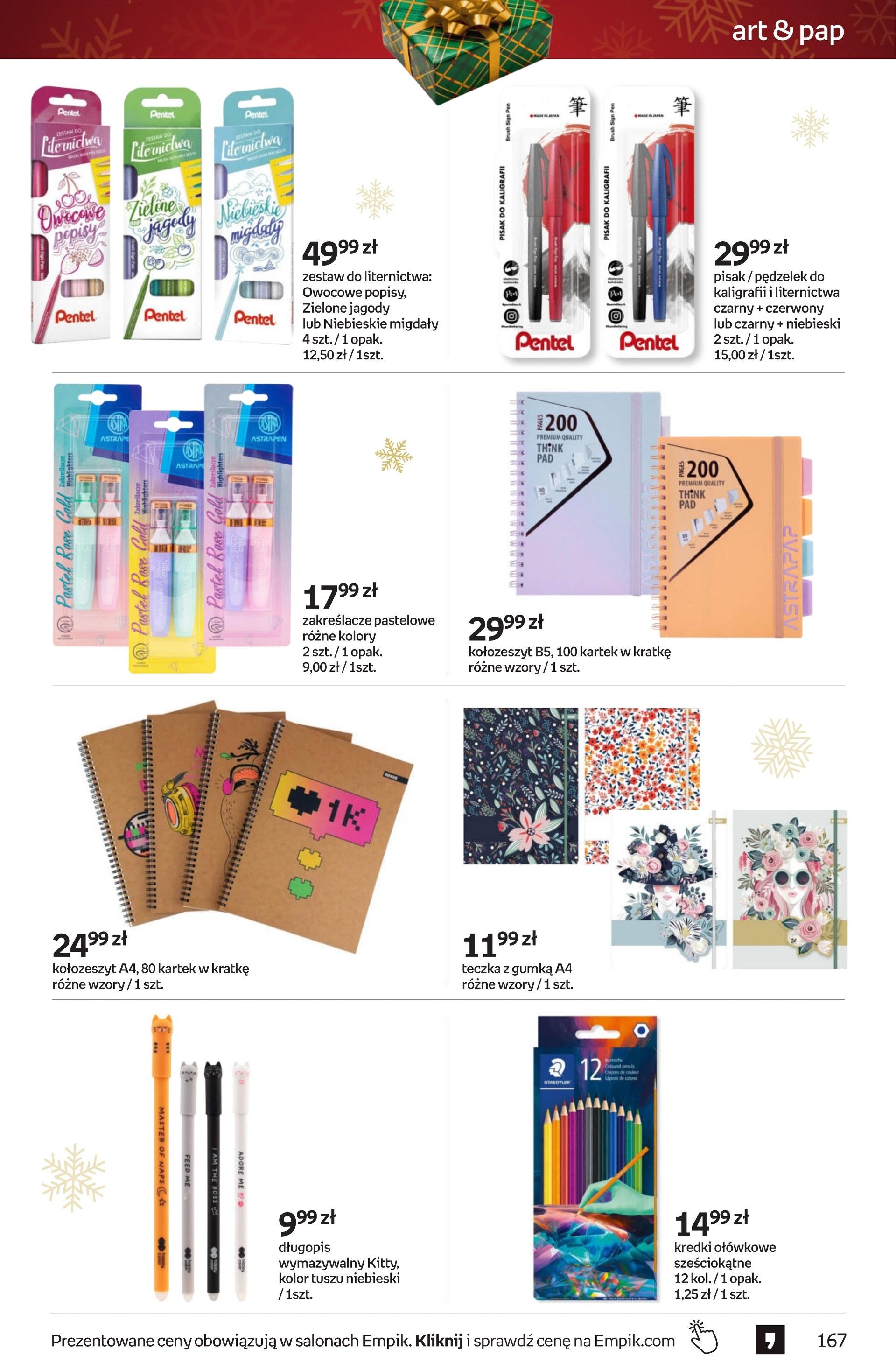 Gazetka promocyjna empik do 23/12/2025 str.167