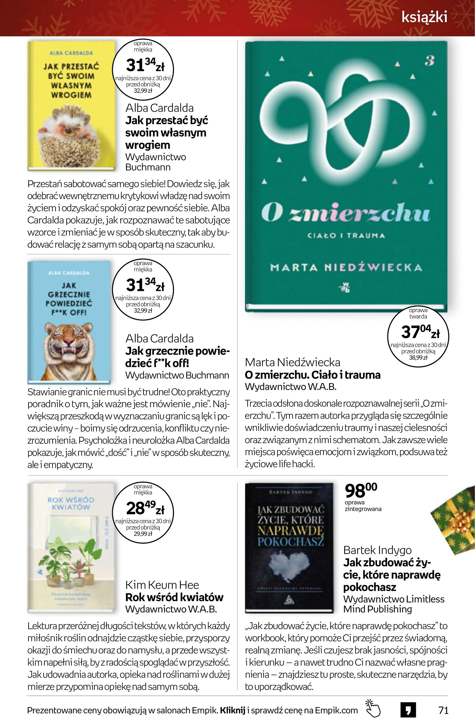 Gazetka promocyjna empik do 23/12/2025 str.71