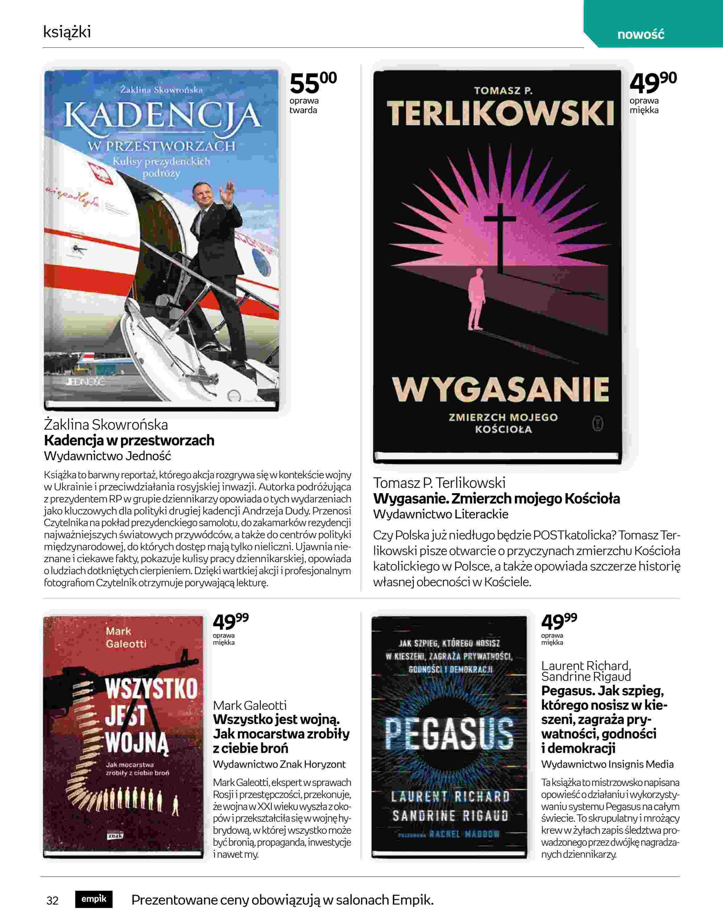 Gazetka promocyjna empik do 16/05/2023 str.32