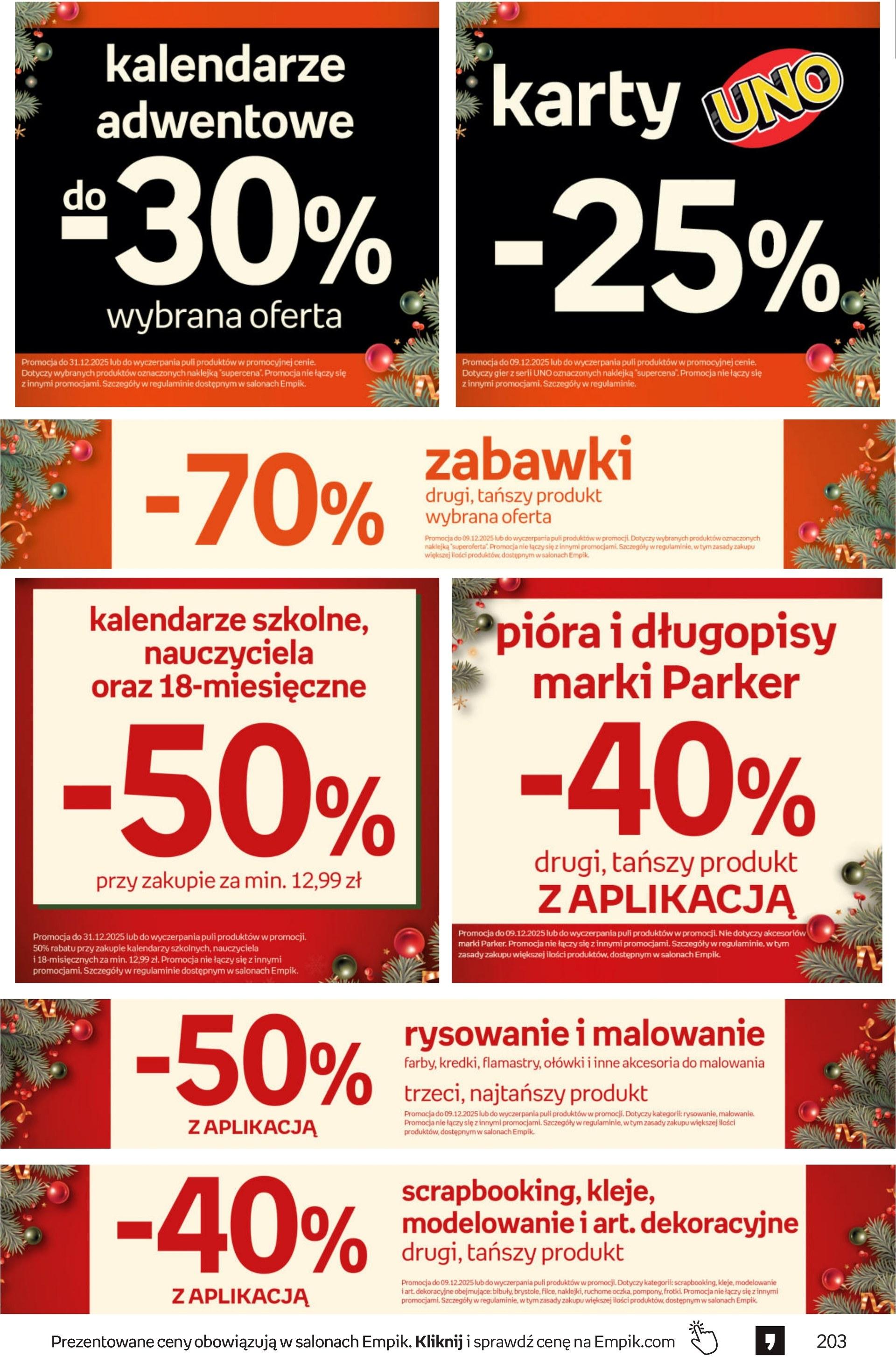 Gazetka promocyjna empik do 09/12/2025 str.203