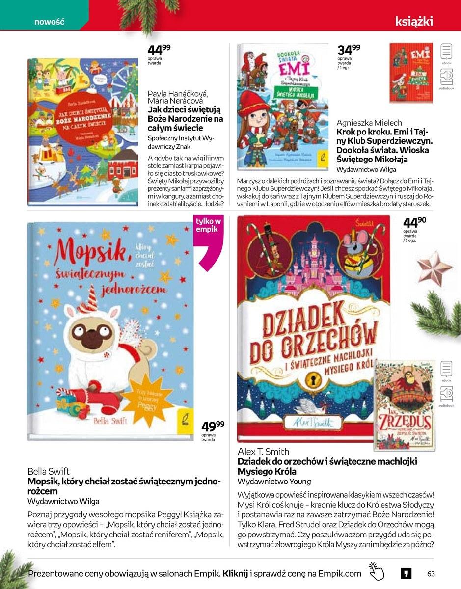 Gazetka promocyjna empik do 21/11/2023 str.63