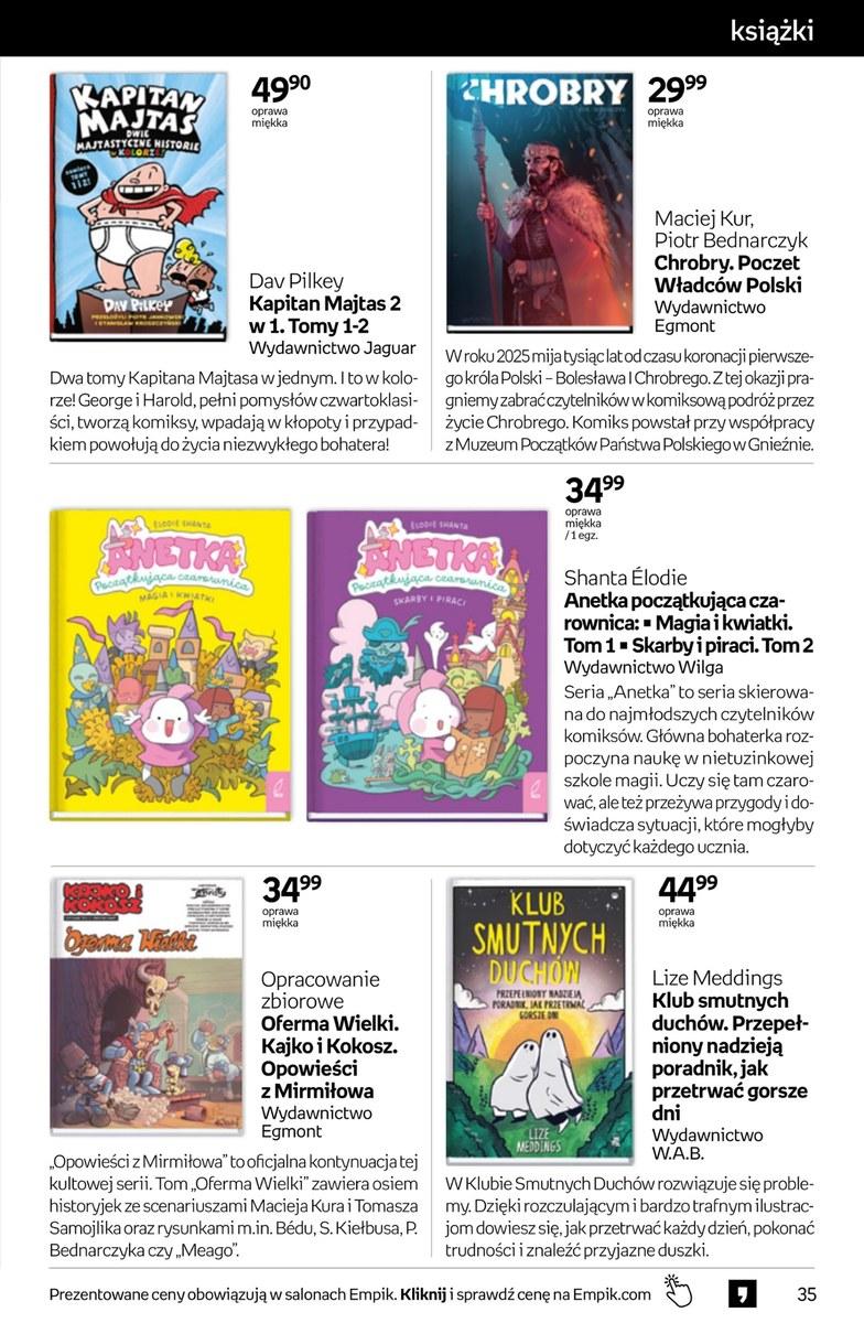 Gazetka promocyjna empik do 04/06/2025 str.35