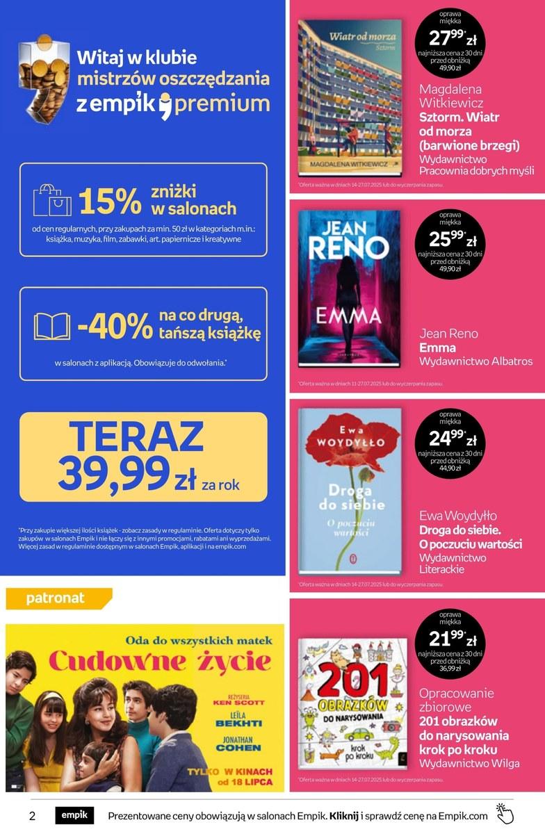 Gazetka promocyjna empik do 29/07/2025 str.2