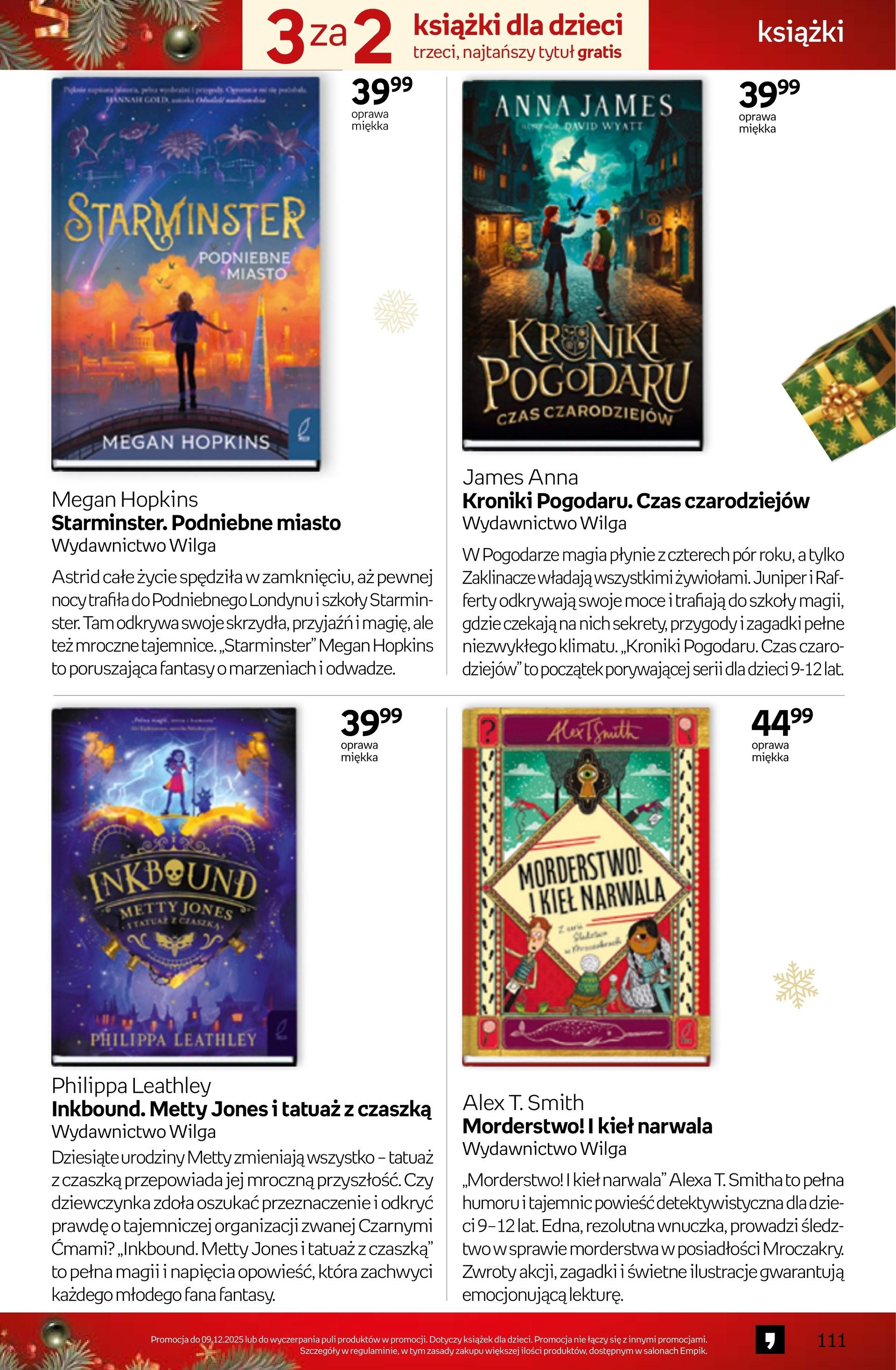 Gazetka promocyjna empik do 09/12/2025 str.111