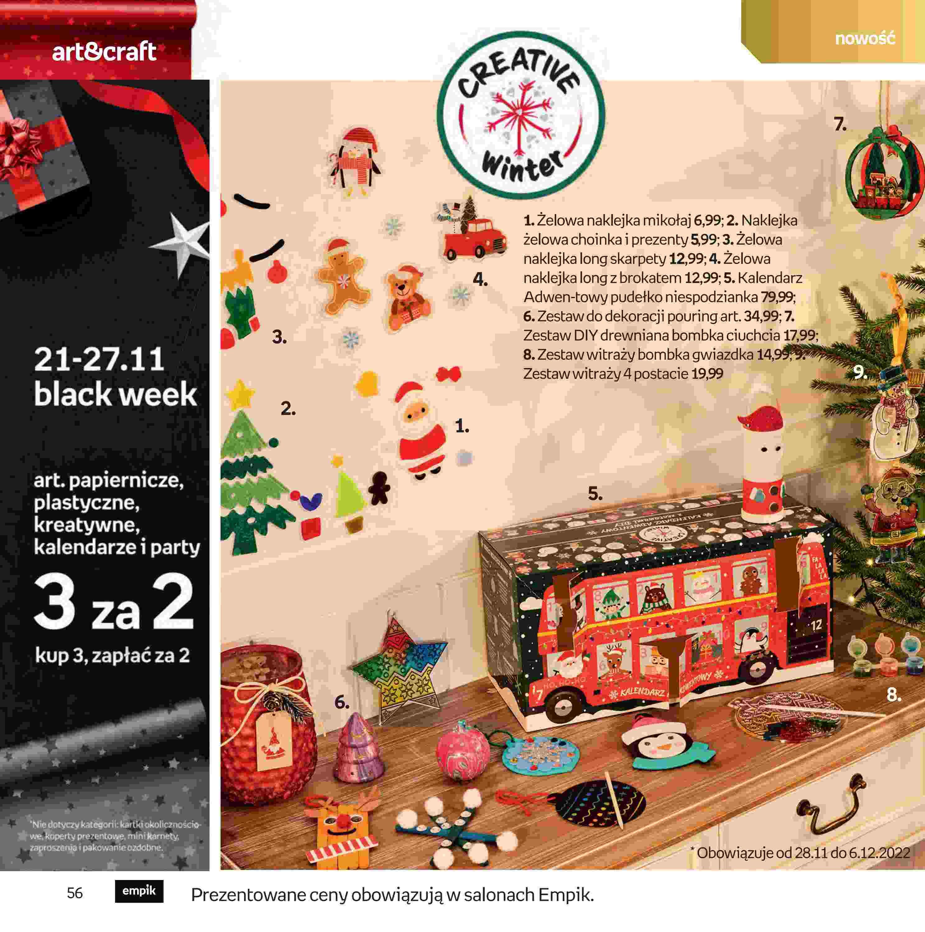 Gazetka promocyjna empik do 24/12/2022 str.56