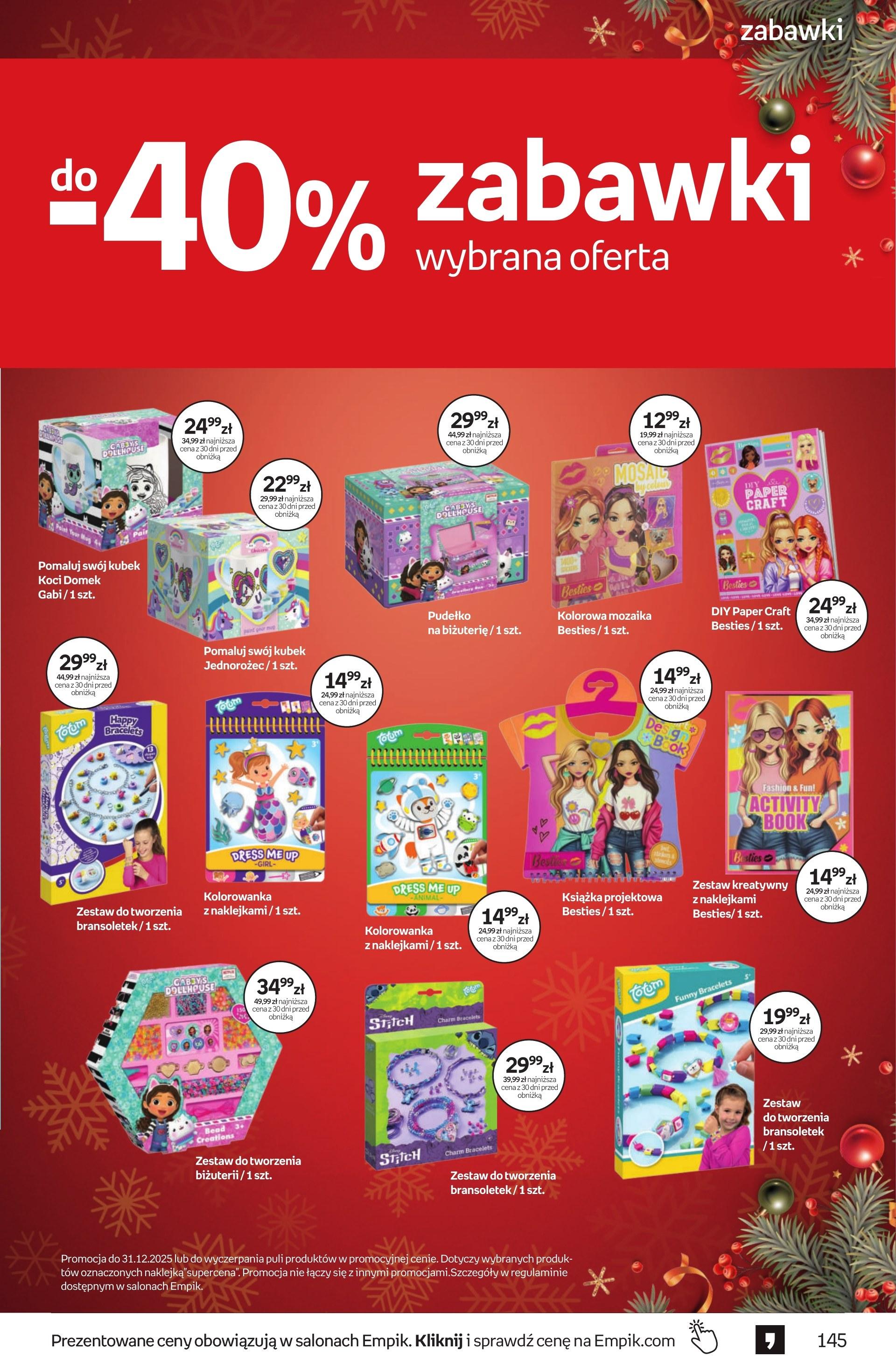 Gazetka promocyjna empik do 23/12/2025 str.145