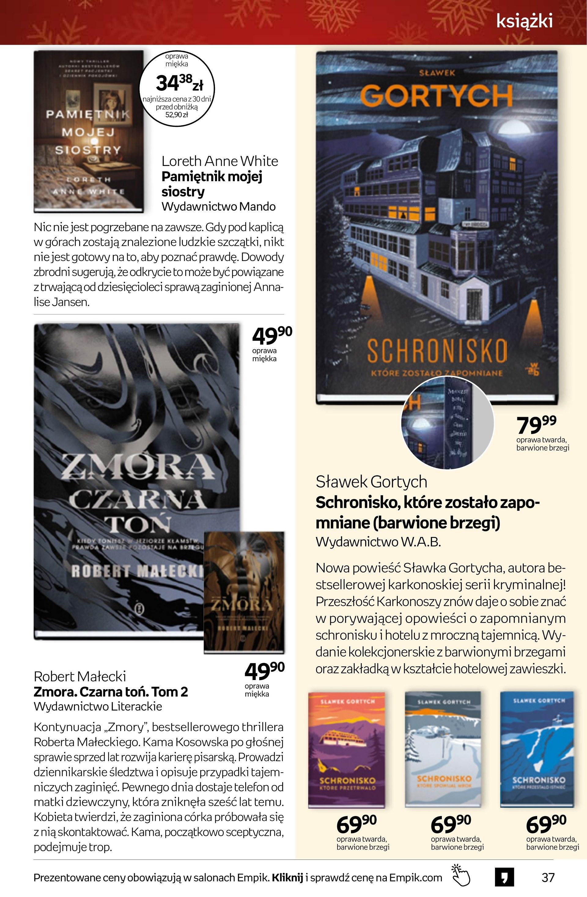 Gazetka promocyjna empik do 23/12/2025 str.37
