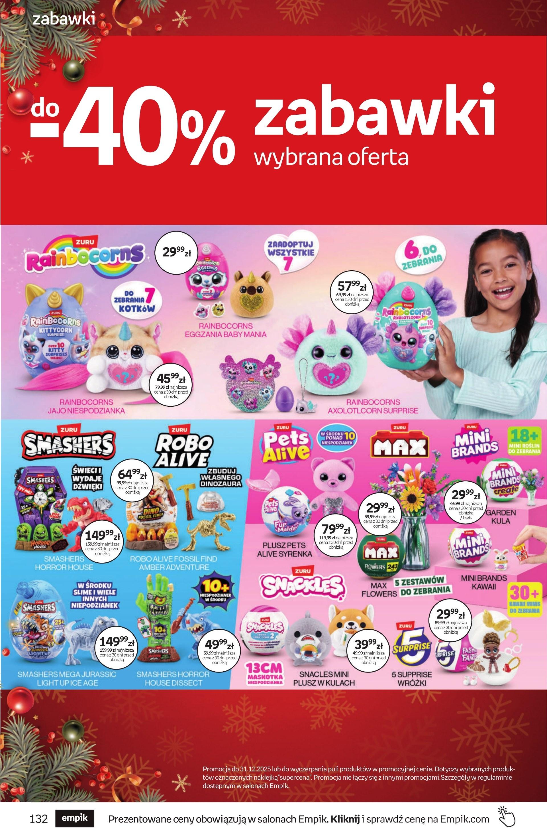 Gazetka promocyjna empik do 23/12/2025 str.132