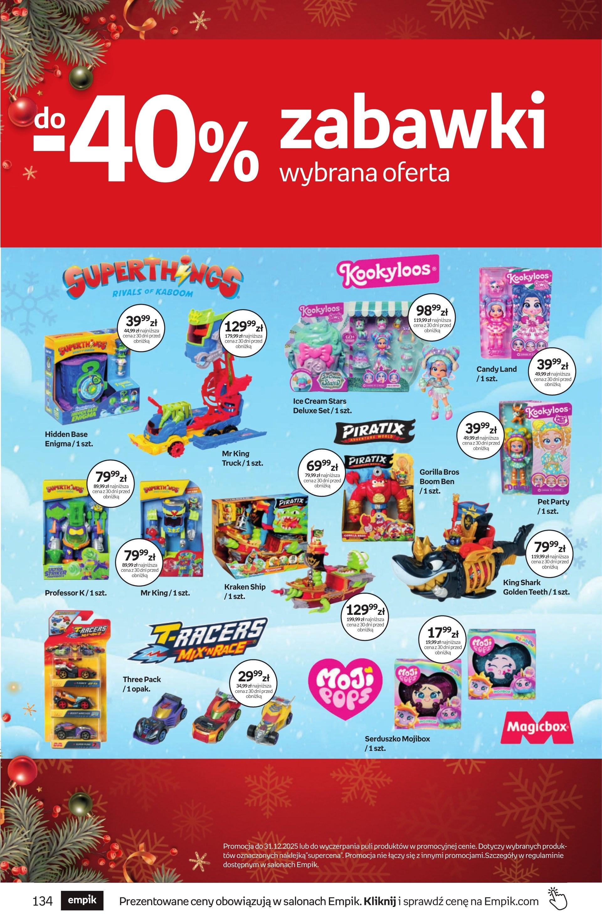 Gazetka promocyjna empik do 23/12/2025 str.134