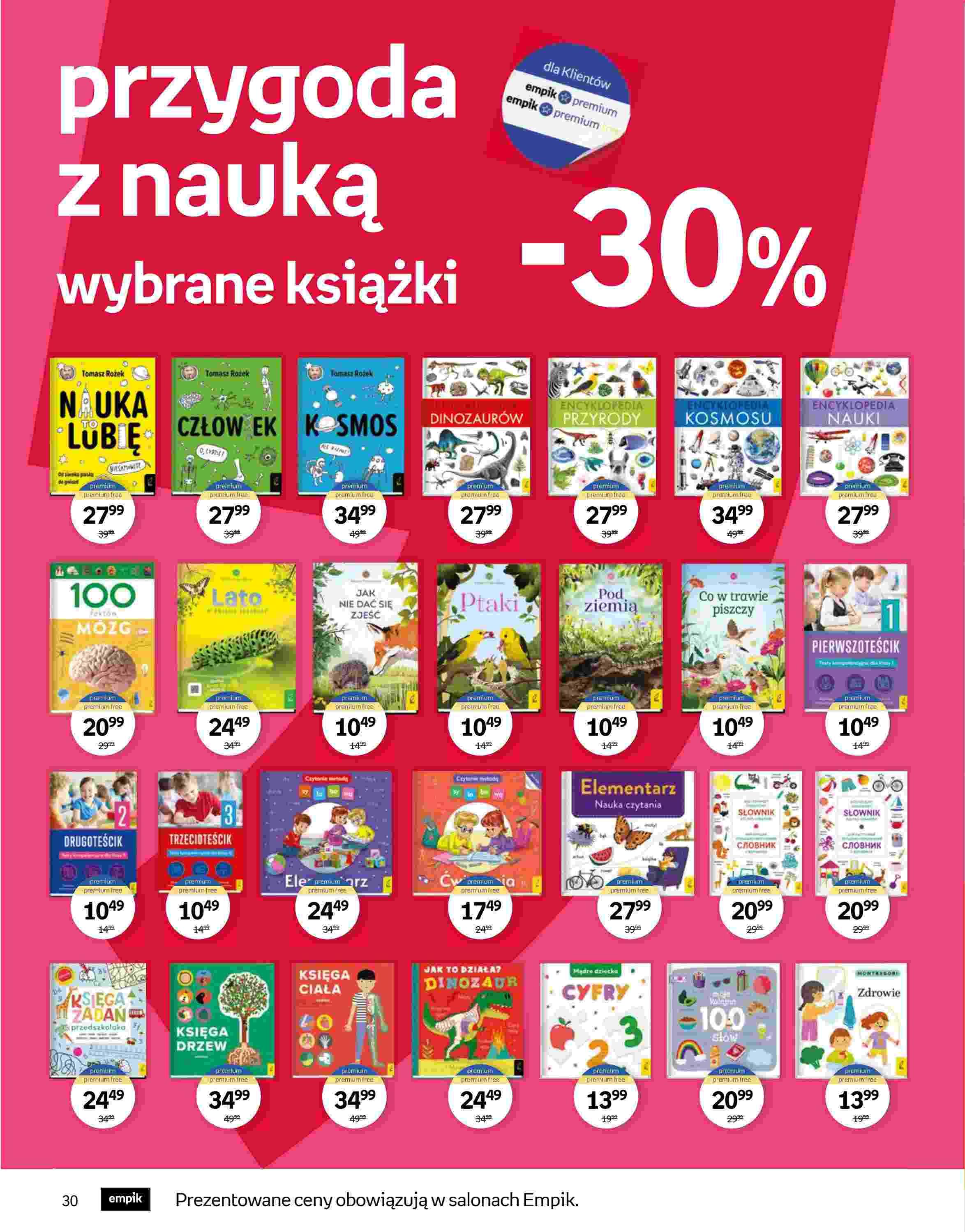 Gazetka promocyjna empik do 23/08/2022 str.30