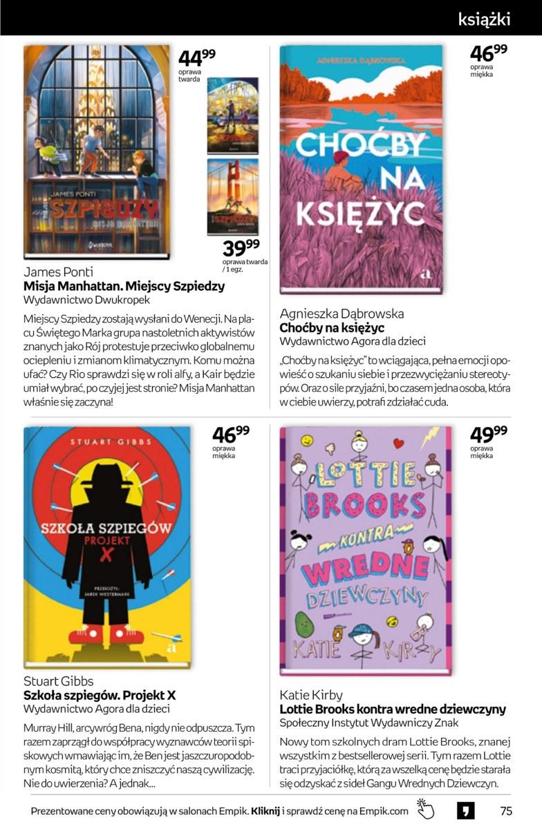 Gazetka promocyjna empik do 28/10/2025 str.75